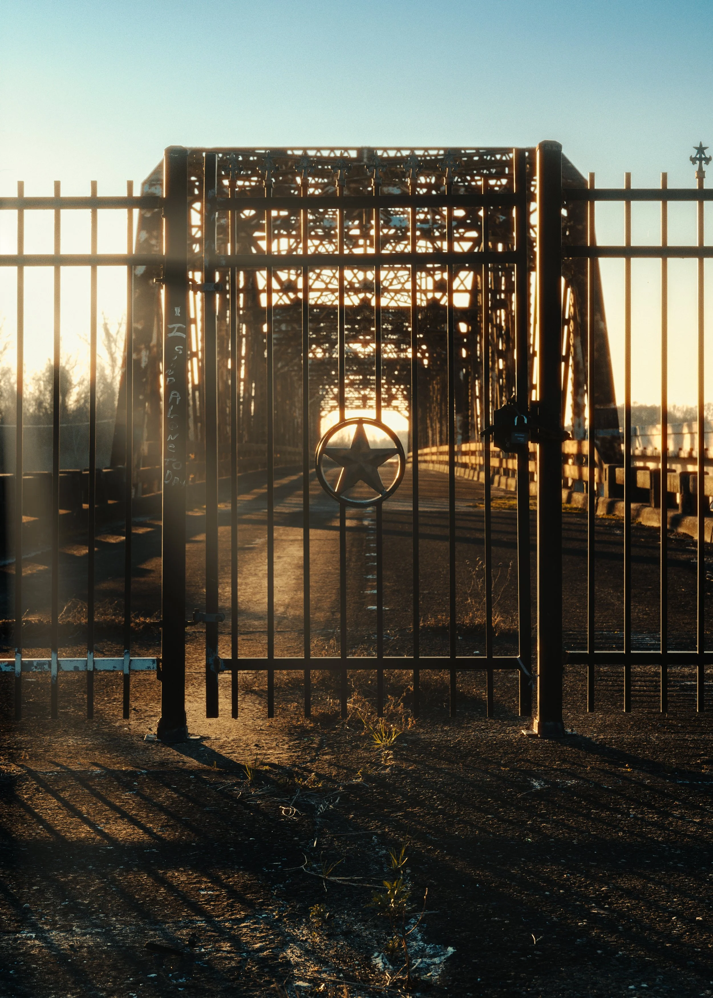 Trinity River Bridge - Liberty, Texas