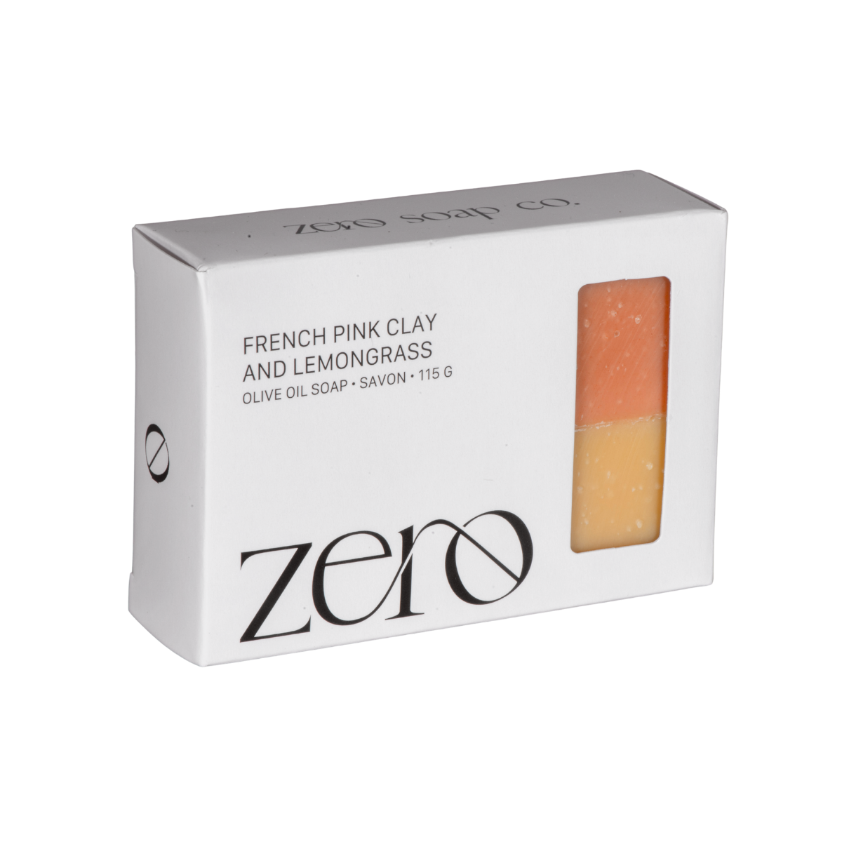 French Pink Clay and Lemongrass Soap — Zero Soap Co.