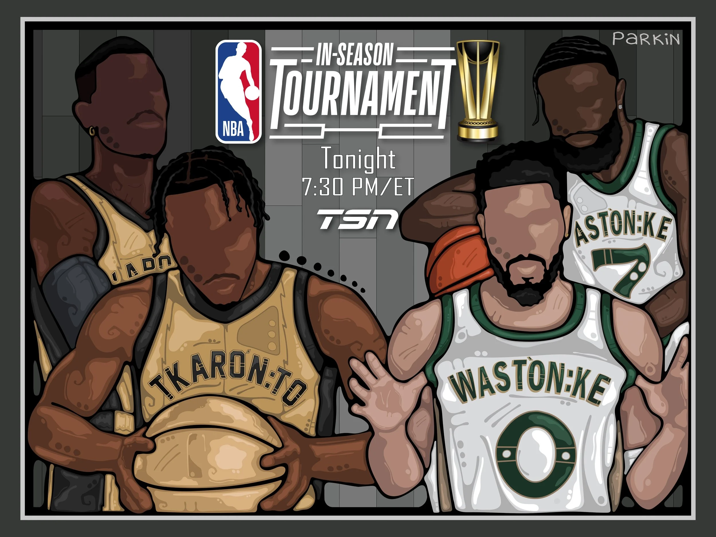 Raptors First In-Season Tournament Game poster tonight.jpg