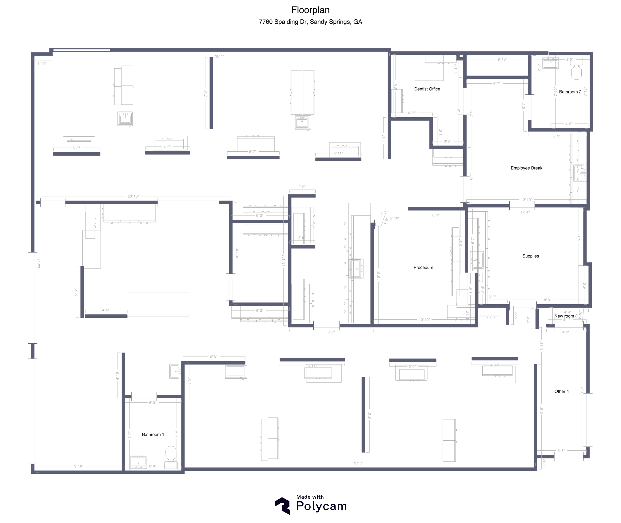 For Lease: Second Generation Dental Space - Norcross