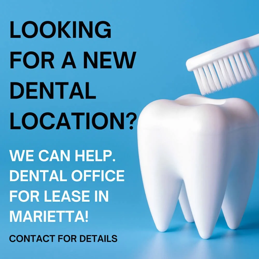For Lease - Second Generation Dental Space - Marietta
