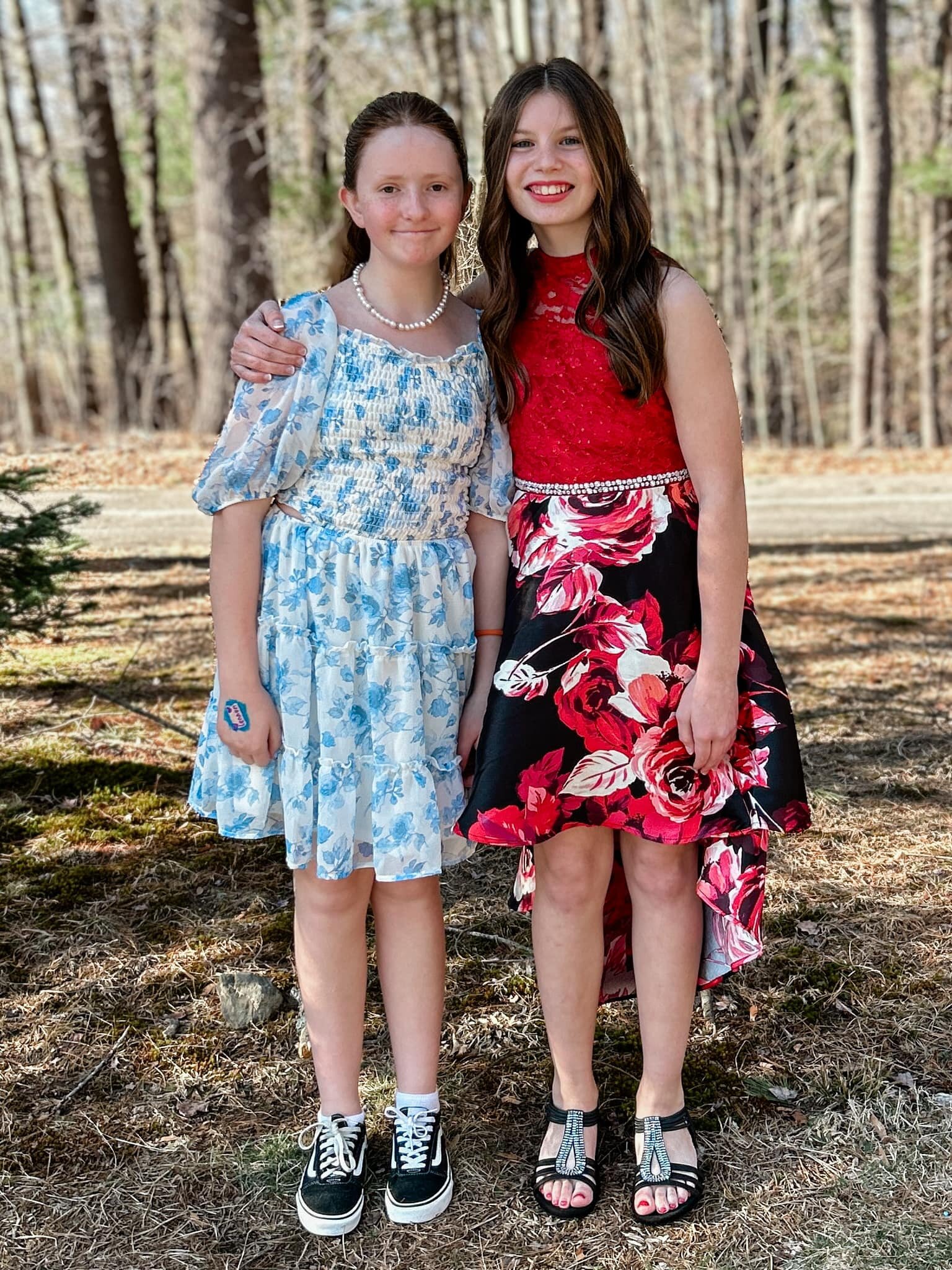 Lennon and Quinn heading to the 6th grade dance! ❤️