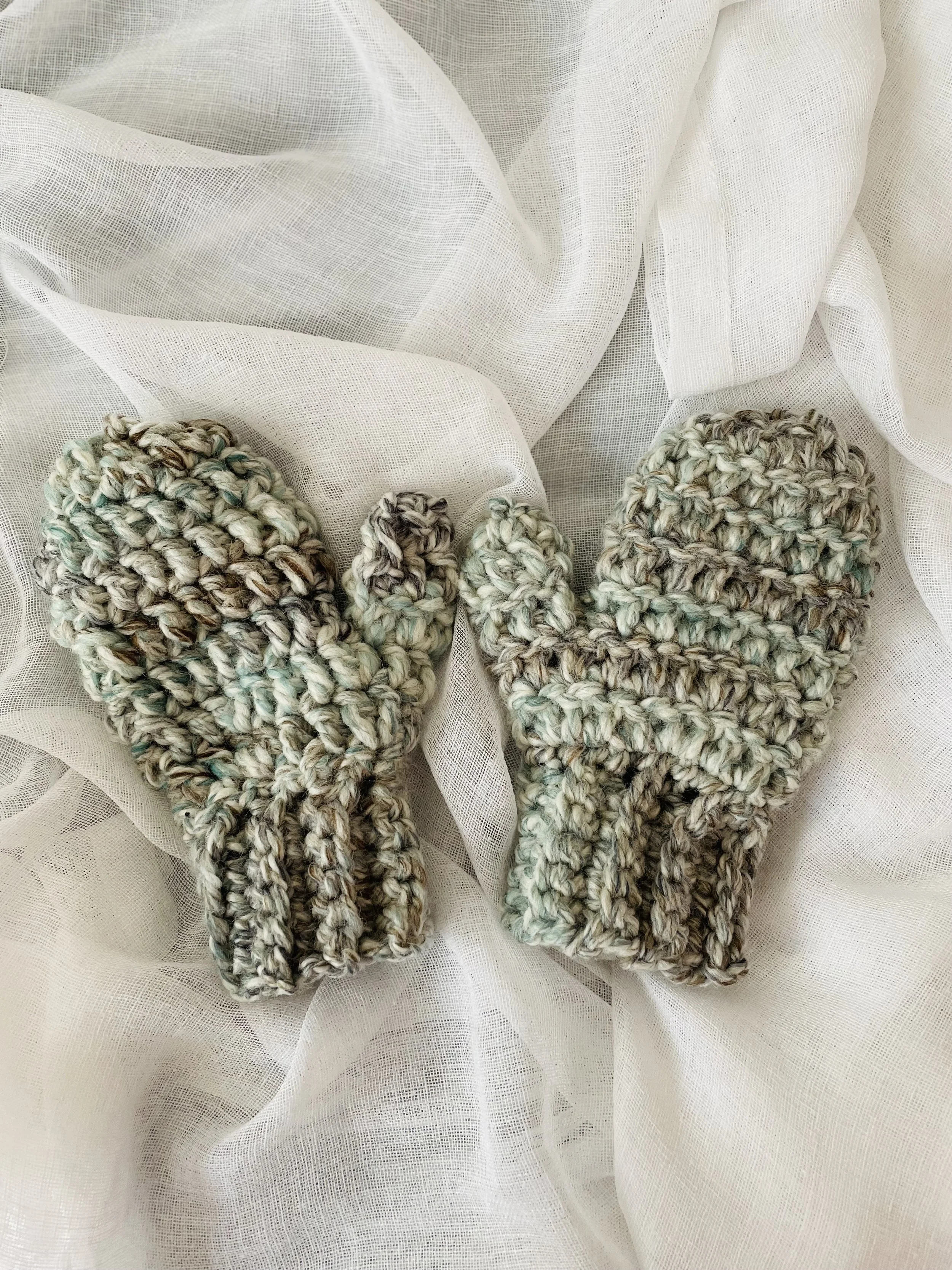 Seaglass Mittens
