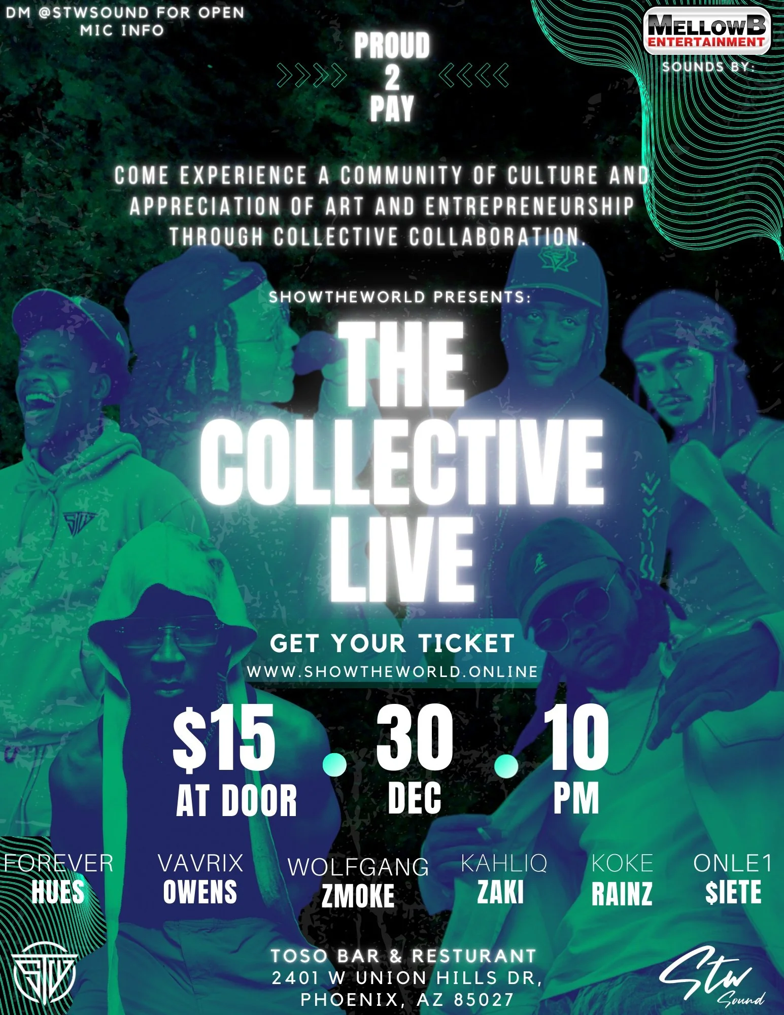 Show The World Presents: The Collective Live 