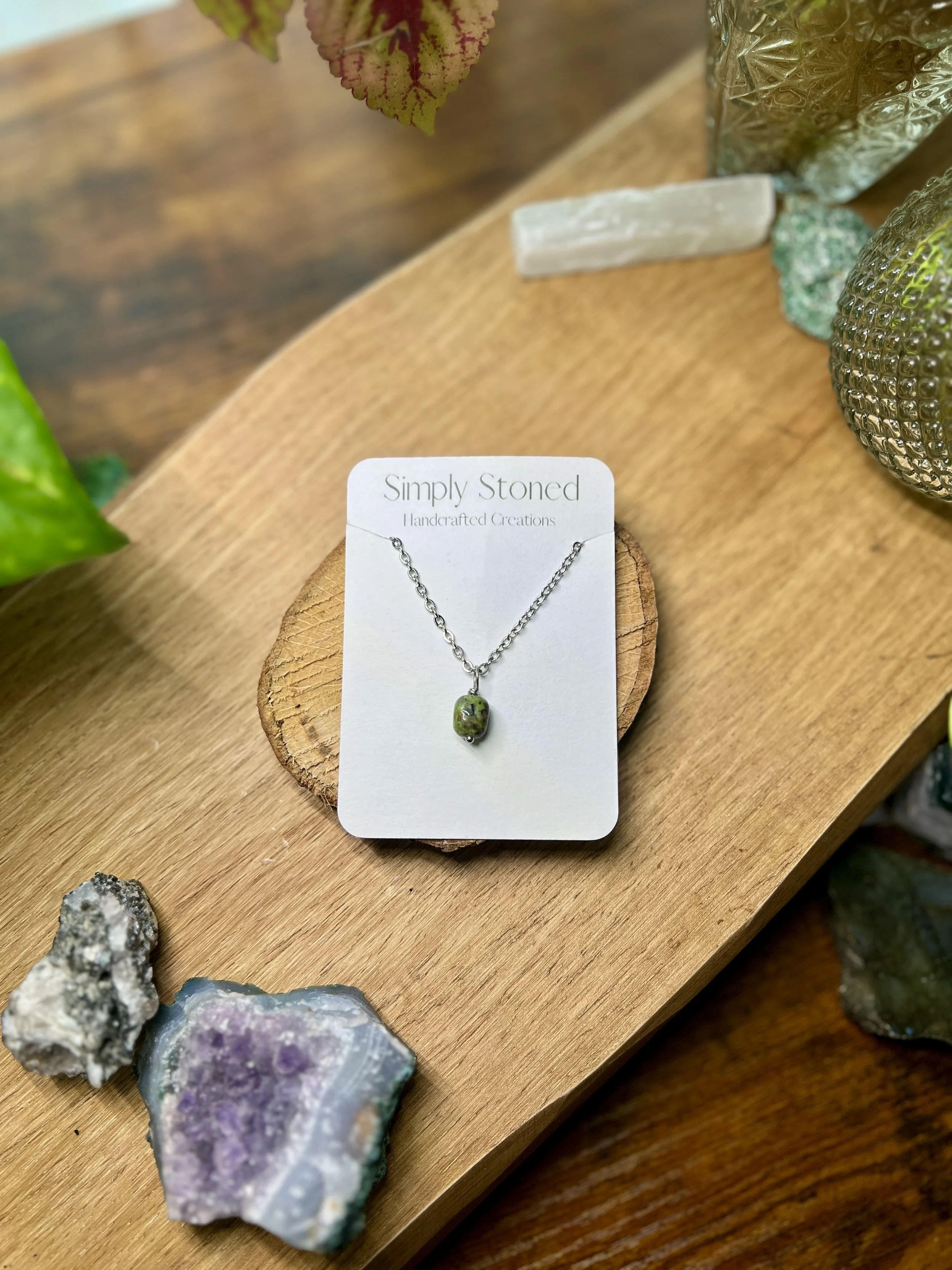 Silver African Turquoise Pendant