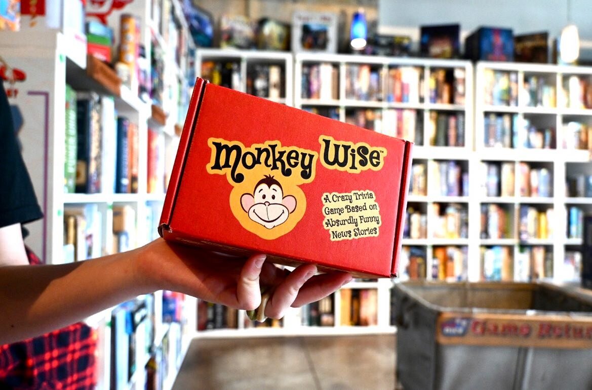 We think it&rsquo;s pretty wise of you to come in and game with us this weekend 🙈🤩 Come on in and enjoy all the food, drinks, games and great staff we have! 🍻🎲🥨 

#thirstydice #monkeywise #phillyfun #philadelphia #phillybucketlist #philly #board