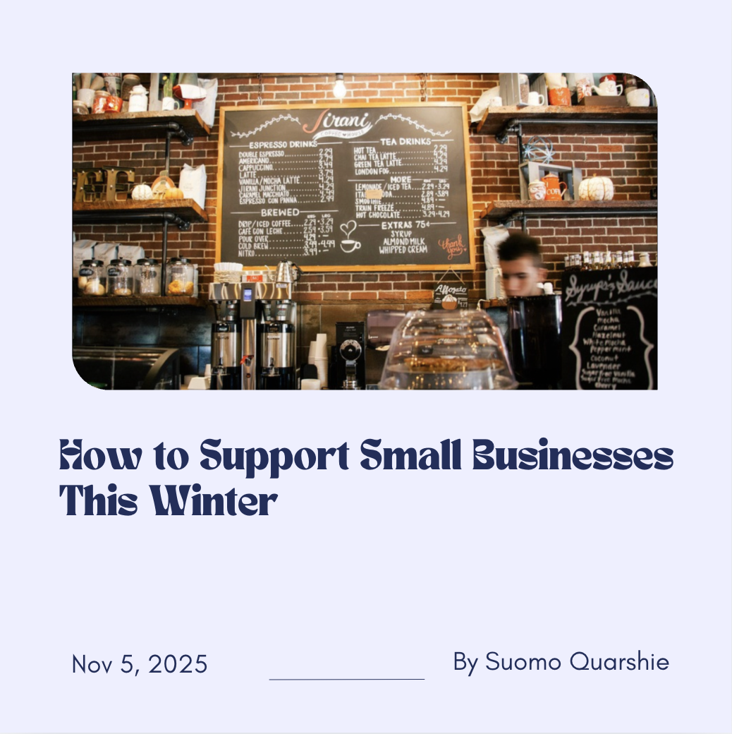 How to support small businesses this winter