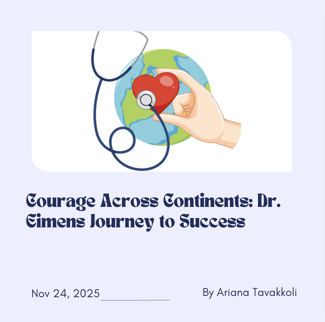 Courage Across Continents: Dr. Eimens Journey to Success