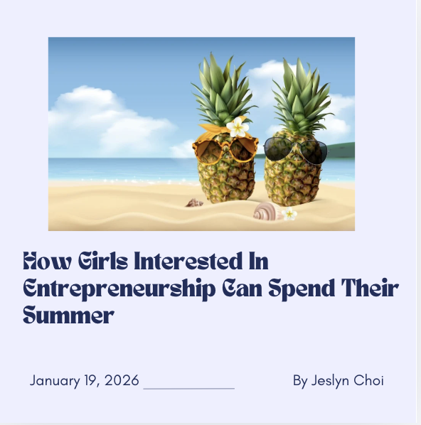 How girls interested in entrepreneurship can spend their summer&nbsp;