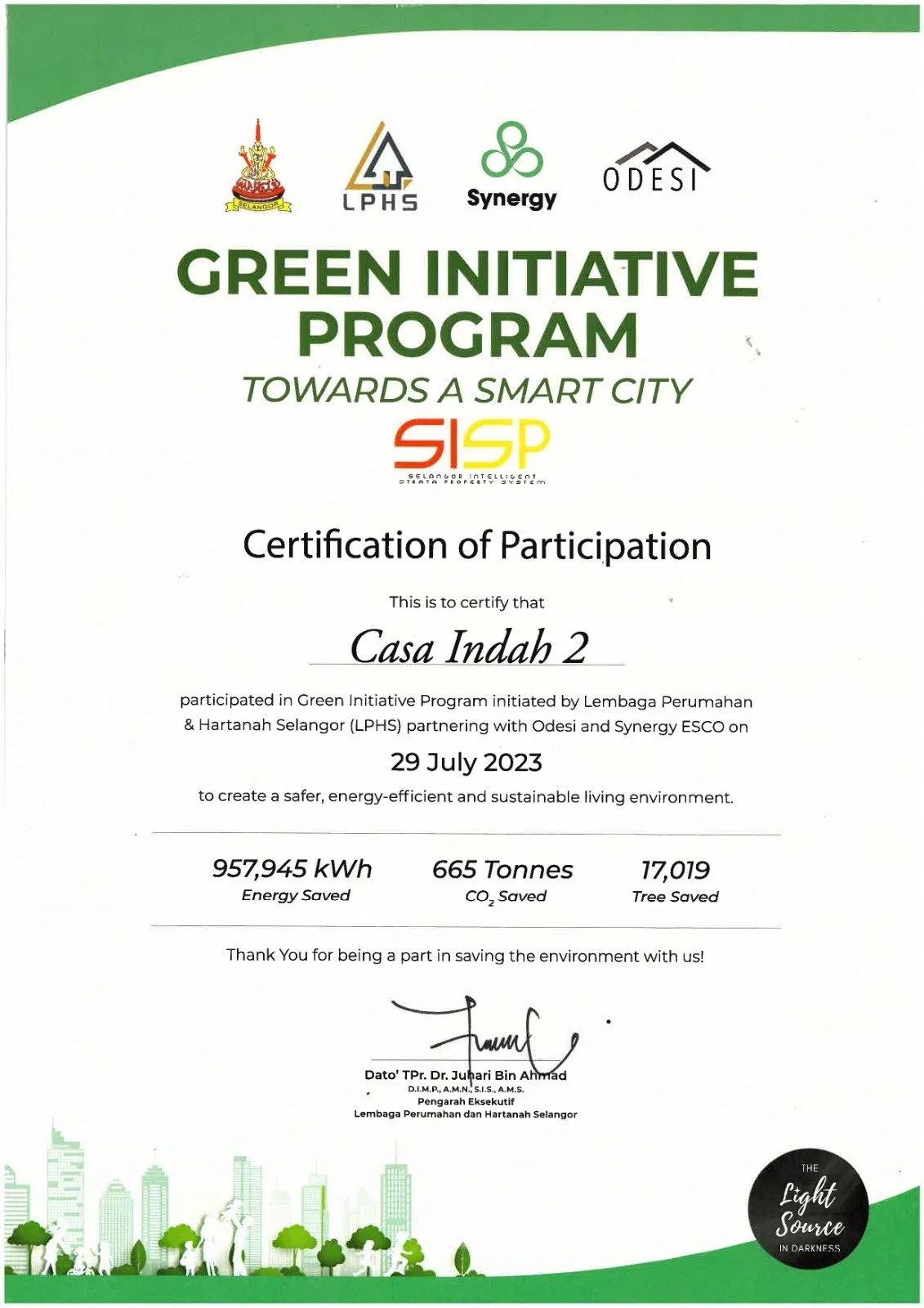 Green Initiative Program