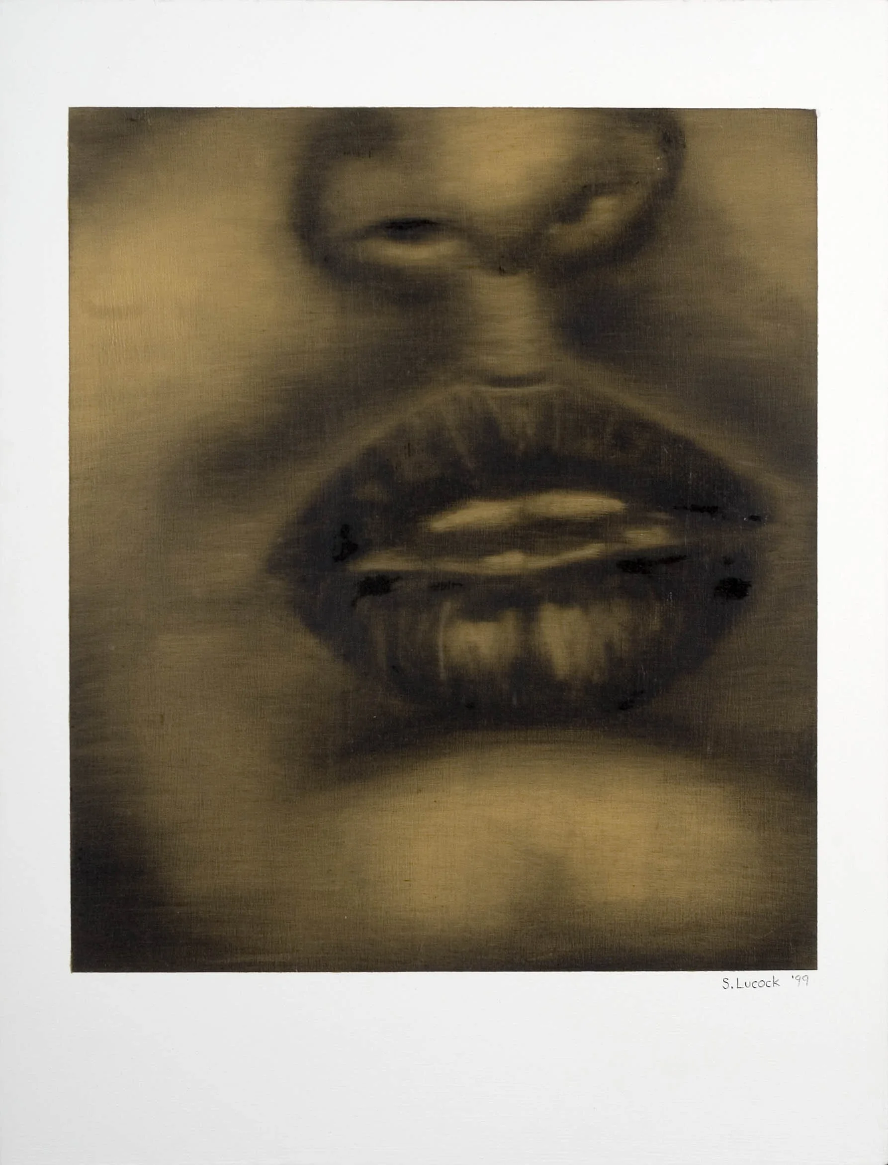 Portrait, oil on canvas