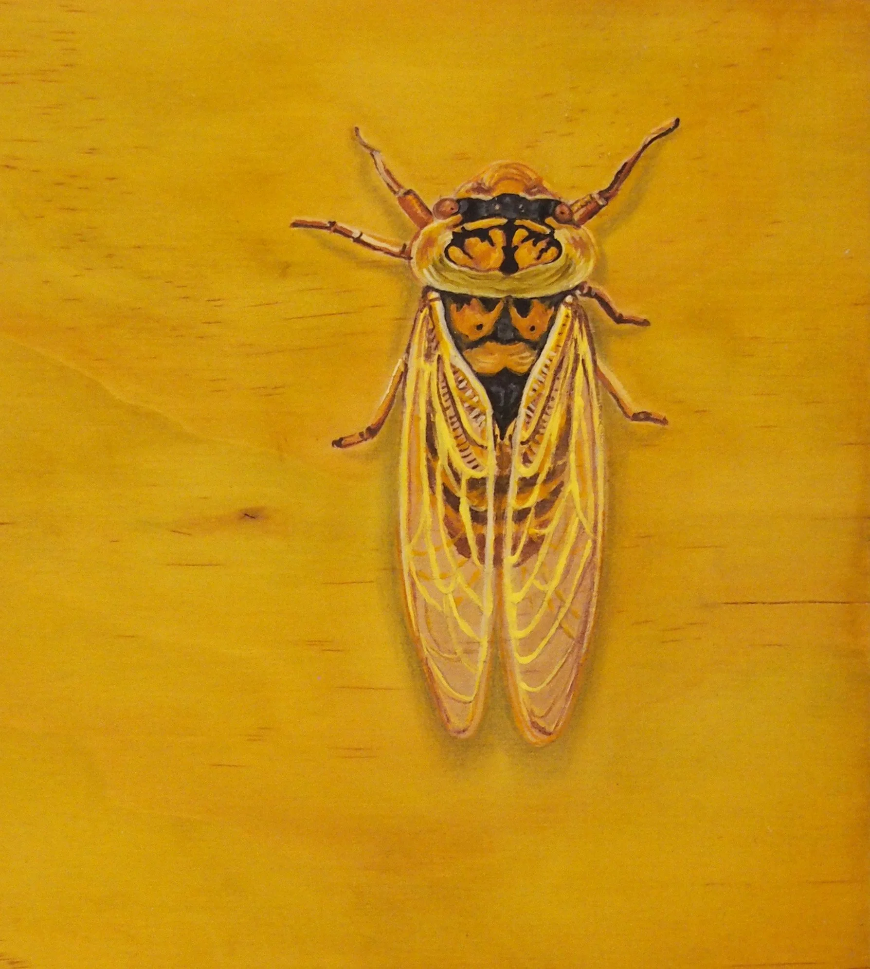 Freedom, Mixed media on plywood, 17 x 19, Sold