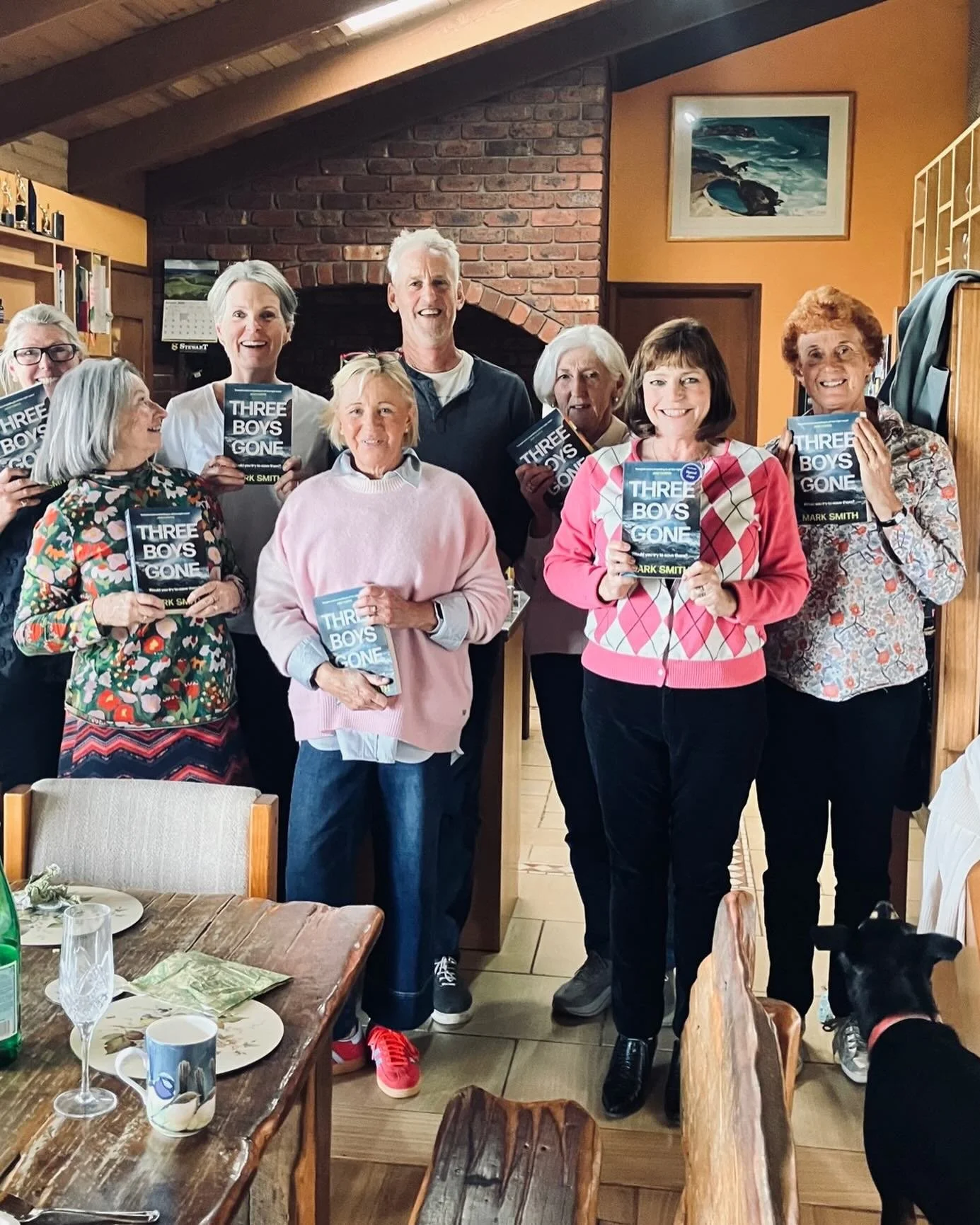 Thank you so much to the fabulous Bambra Book Club for inviting me along to your monthly meet up to discuss #threeboysgone Lunch, wine, cheese, and a lively discussion. TBG has been such a popular book club selection this year, with so much to debate