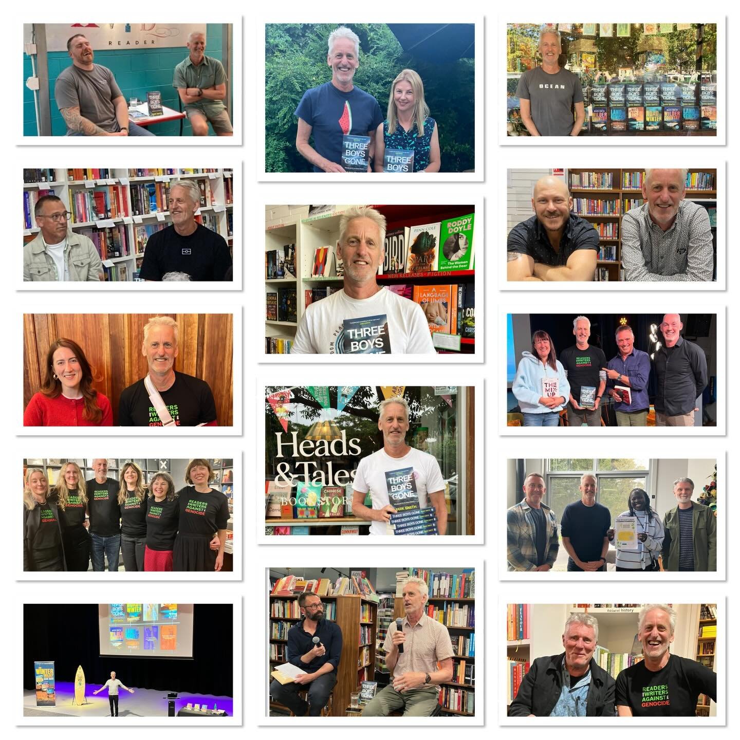 It&rsquo;s been a huge year of writing: published my first adult thriller #threeboysgone, visited 50+ schools and did 100+presentations, visited 50+ bookshops, did 40+ events and festivals (with the help of some truly amazing writing friends and book