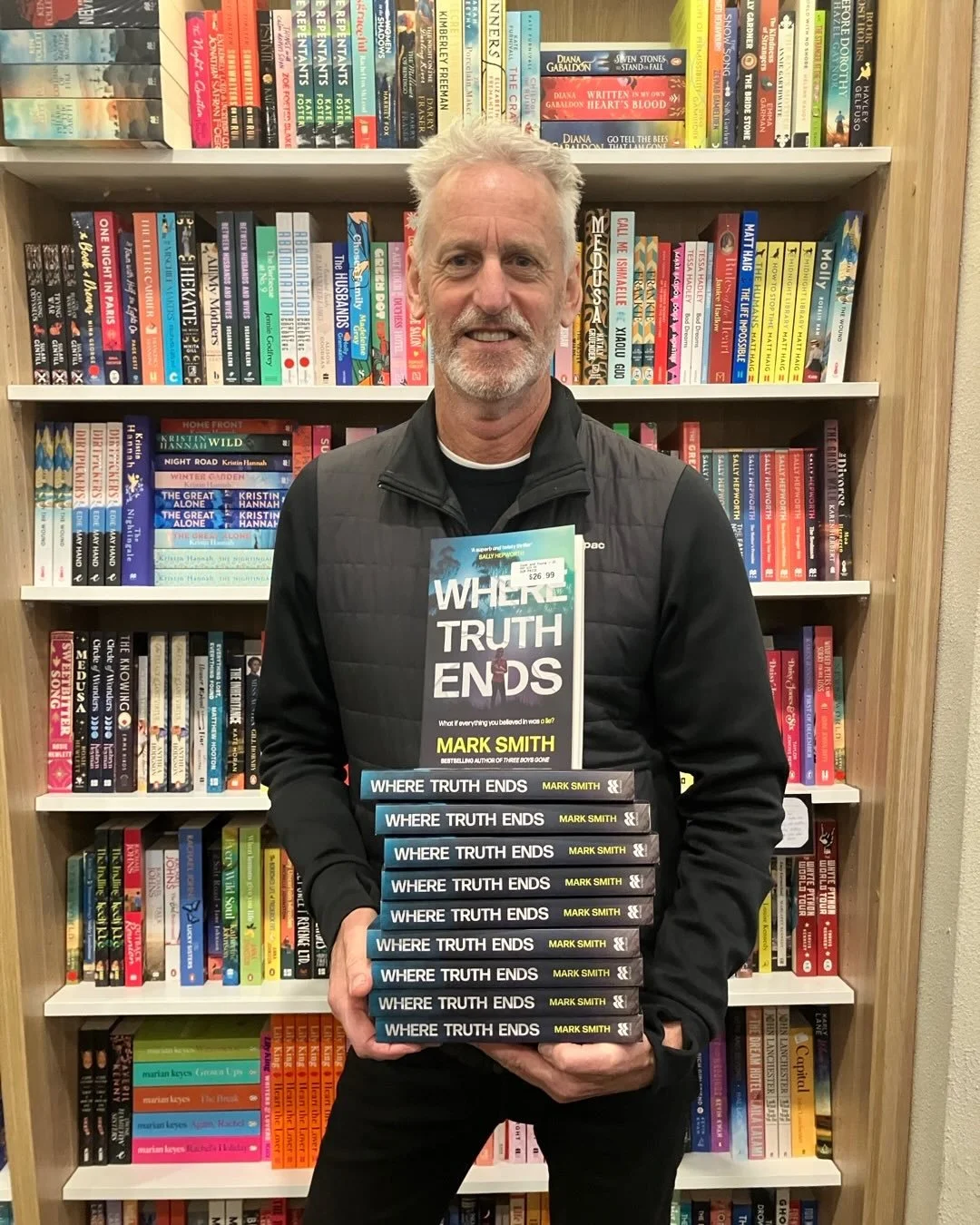 APPRECIATION POST: whenever I have a new book out, I know the first people I have to get around to thank - my local booksellers. Always welcoming, always supportive, they are the literary lifeblood of their communities - ready with reading recommenda