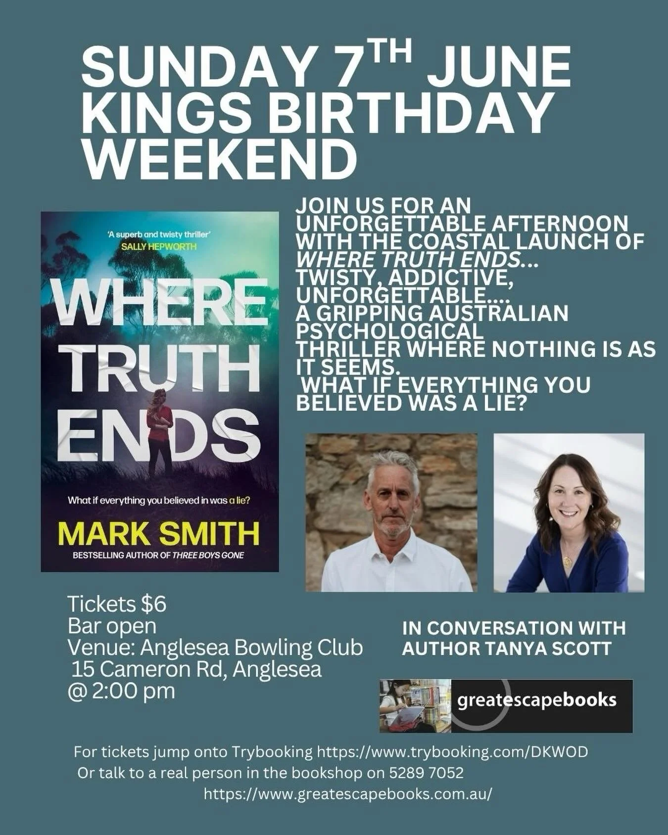 Hey West Coasters: today&rsquo;s the day! Love to see you there! #wheretruthends