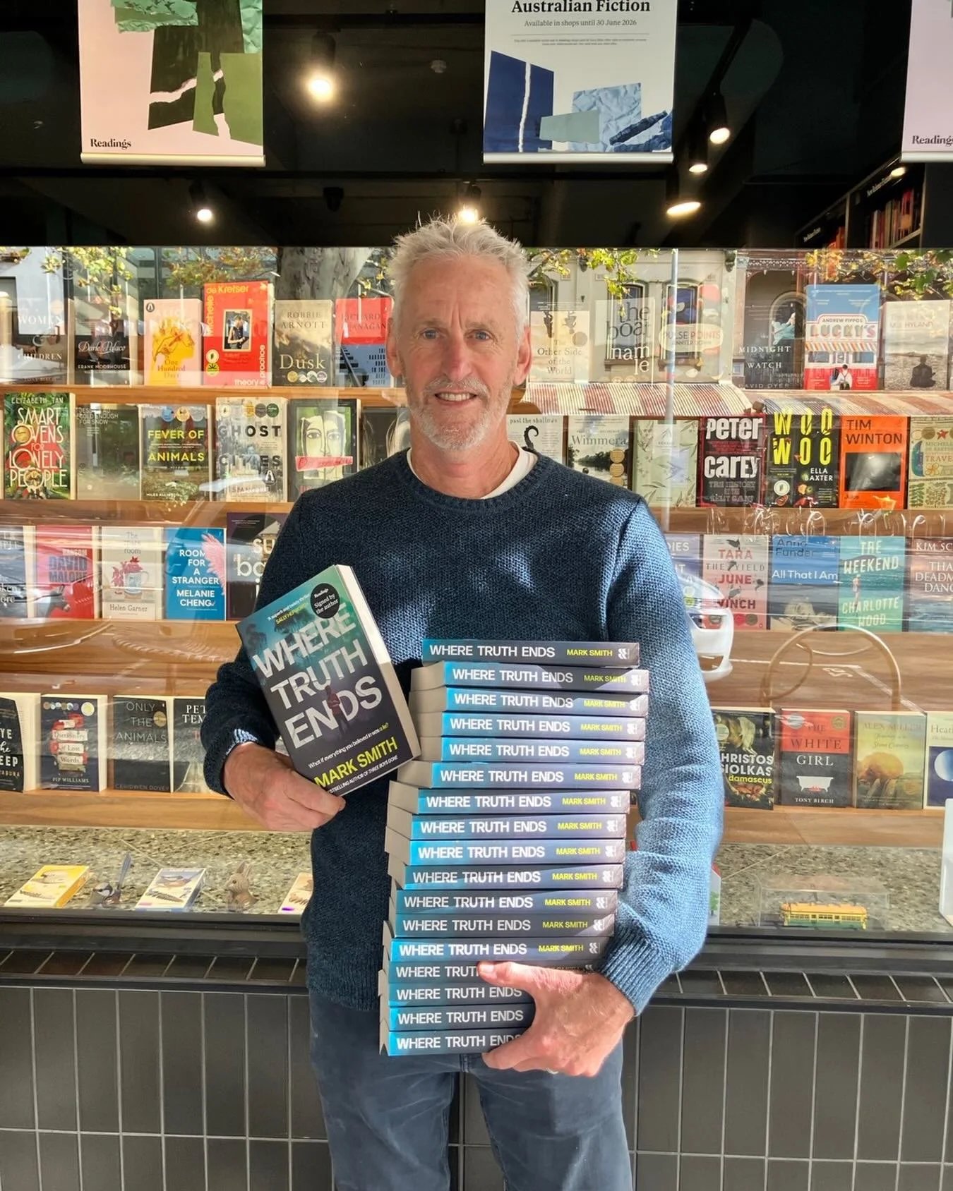 Launch day in Melbourne- first stop the numero uno supporter of Australian writers @readingsbooks who will be the sellers tonight @crystalpalace_and_courtyard for #wheretruthends
See you there!
@macmillanaus