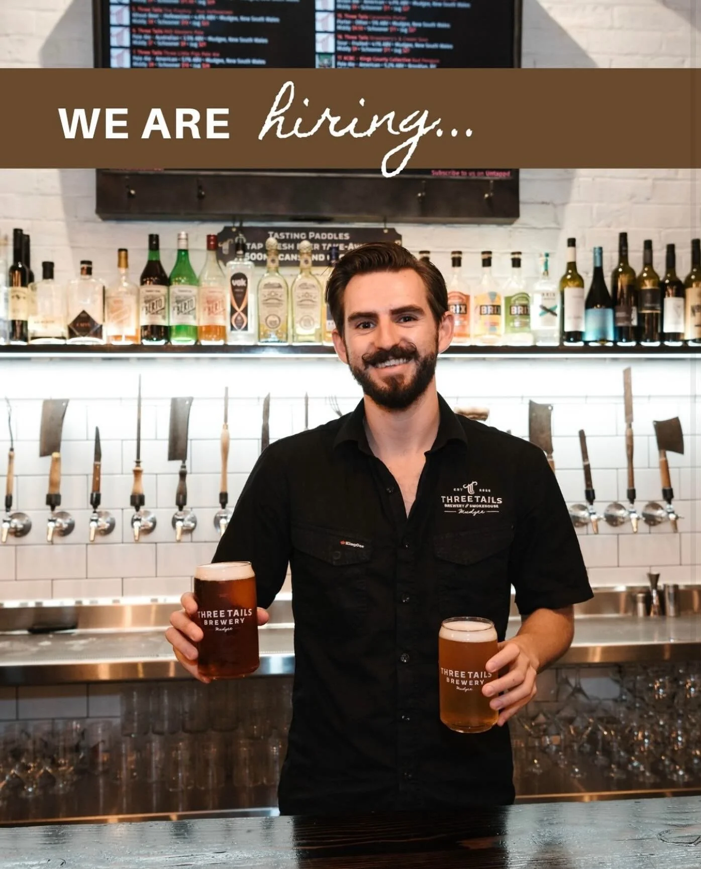 JOIN OUR TEAM | We&rsquo;re on the hunt for a full-time brewery assistant/bar staffer to join our growing team.

You&rsquo;ll get the chance to work alongside our head brewer, learning all aspects of brewing, while also ensuring the smooth running of