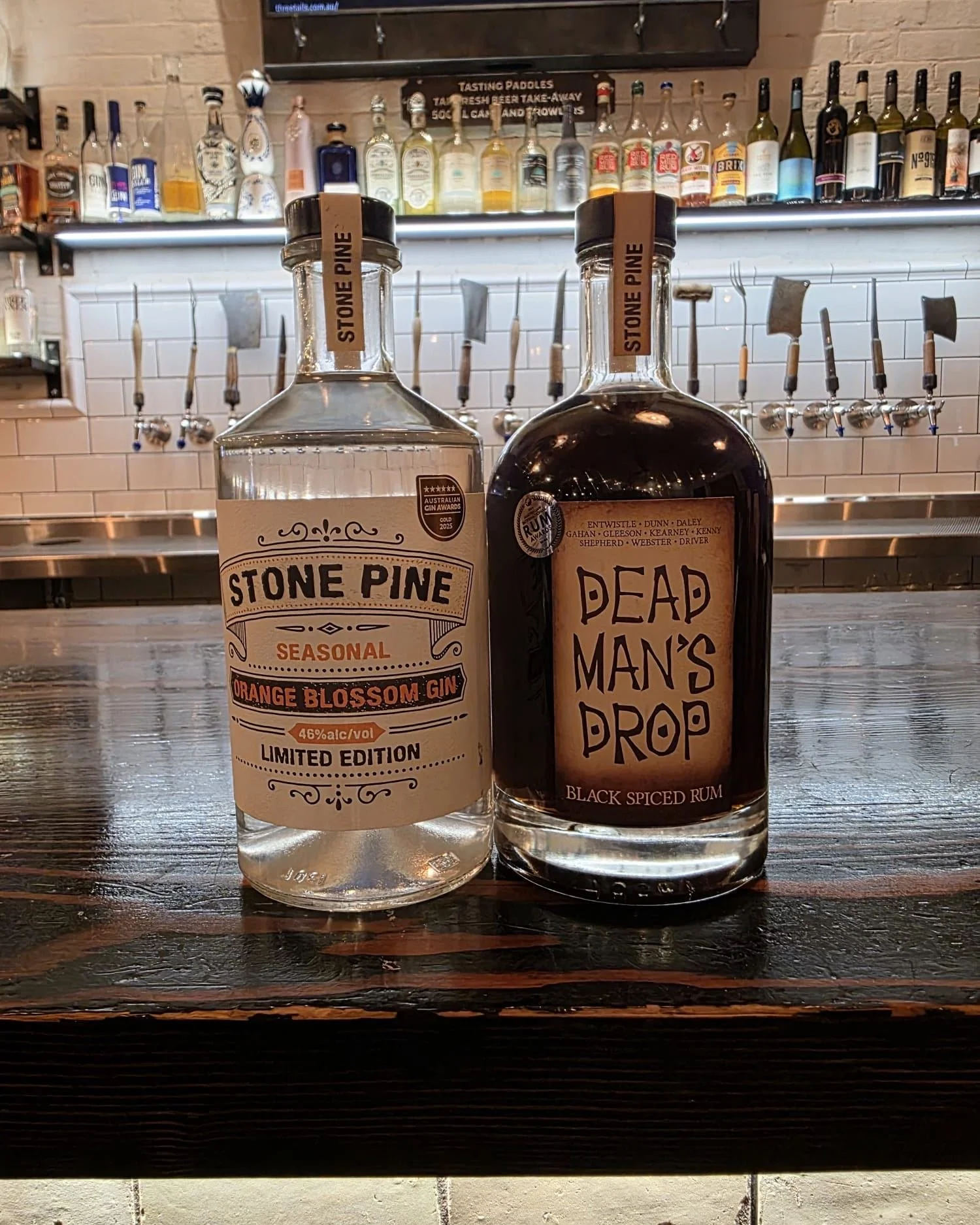NEW SPIRITS 🍸 We&rsquo;ve welcomed two sweet new spirits to our bar this week &amp; they&rsquo;re both winners - just check out their trophy cabinet! 🏆
 
🍊 Stone Pine Distillery Orange Blossom Gin: hailing from Bathurst, this gin is bursting with 