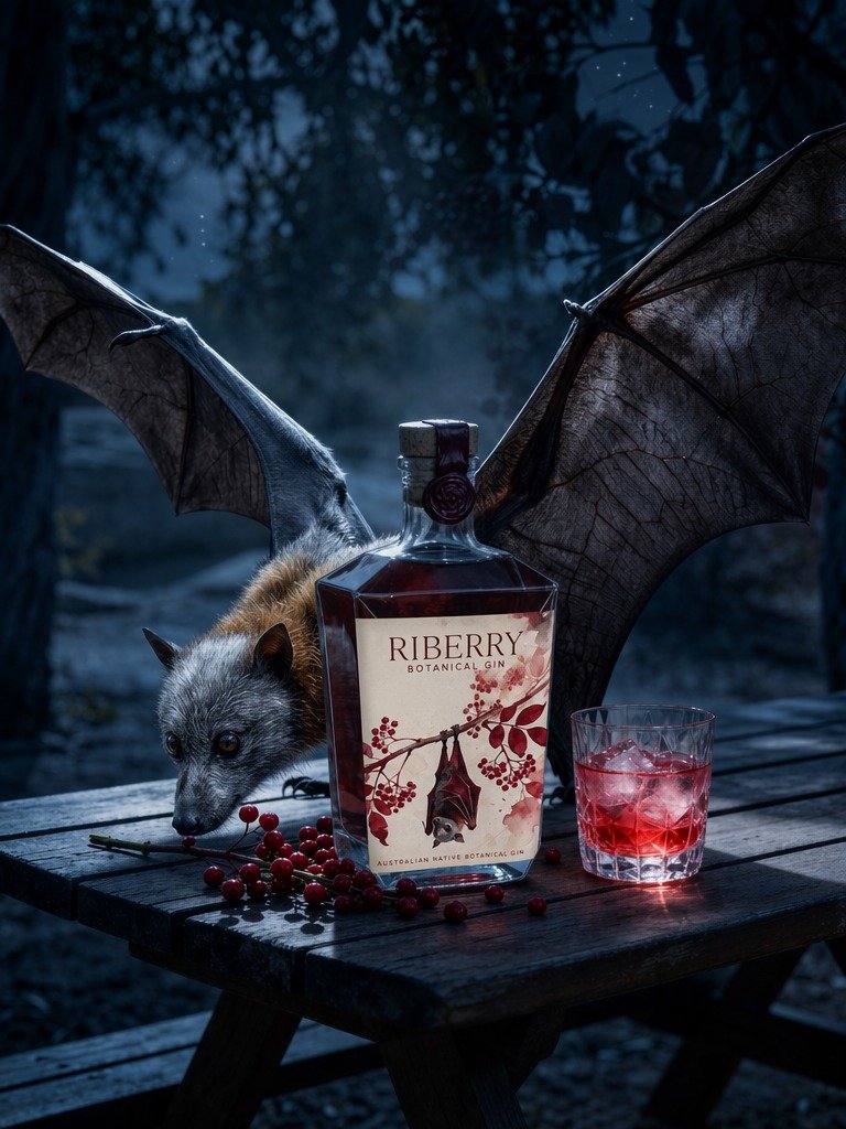 Let me tell you about my favourite rabbit hole of the last few months.

Riberry Gin isn't a real brand. It's a passion project, a fictional premium Australian gin I built from scratch purely to see how far I could push AI image generation tools when 