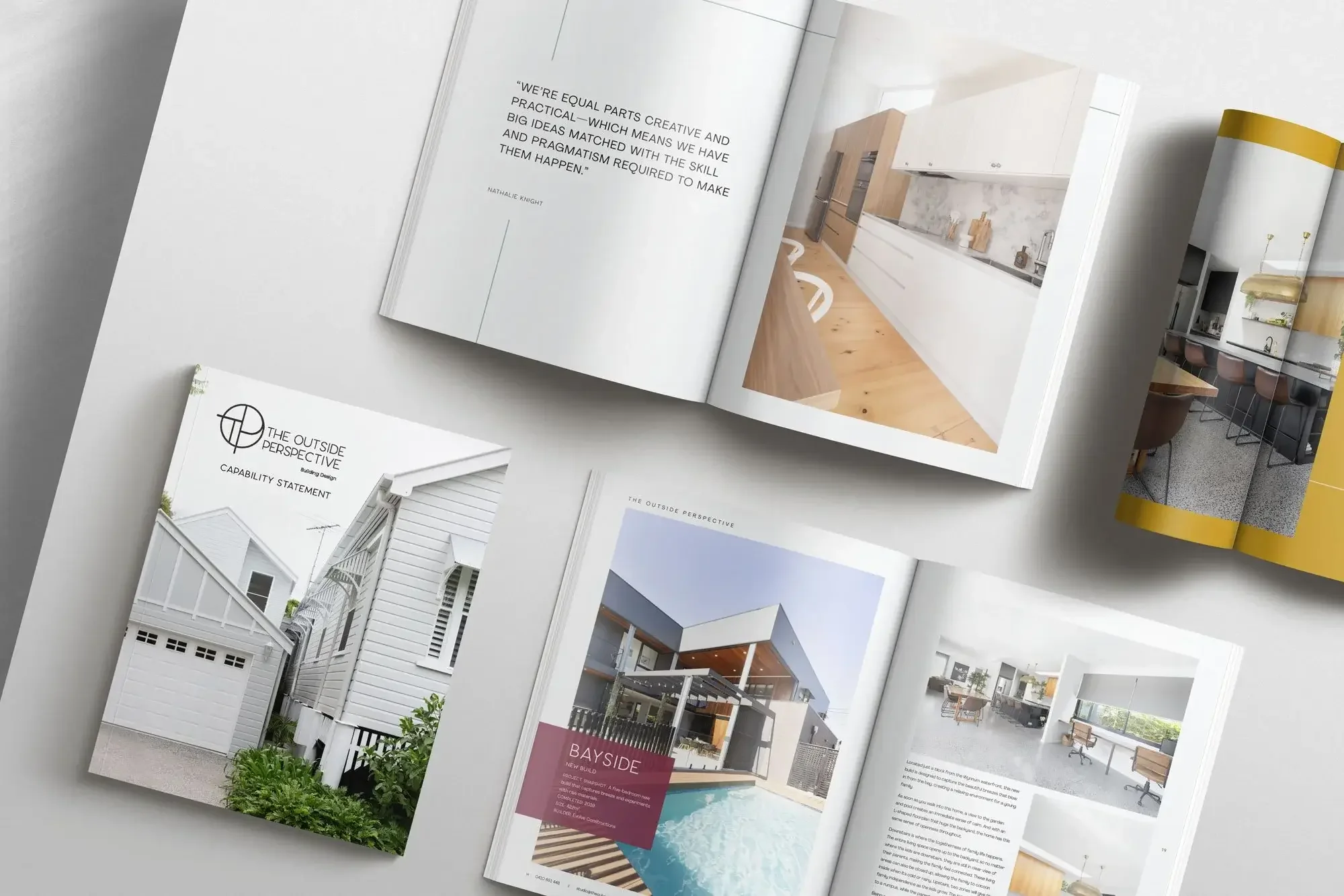 Capability statement design for building design business