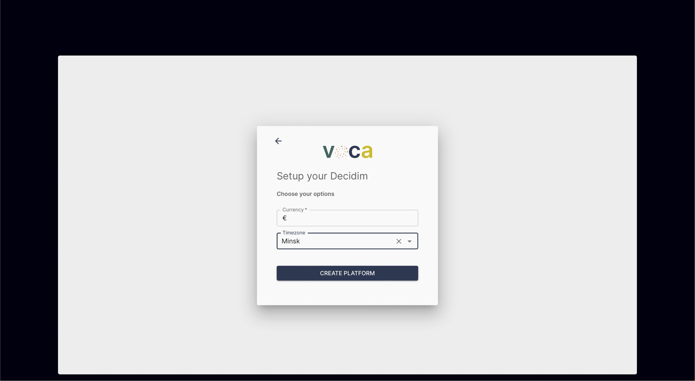 Voca enables the deployment of decidim in an easy and stable way to setup your participatory democracy platform in minutes, no technical knowledge needed, full support.
