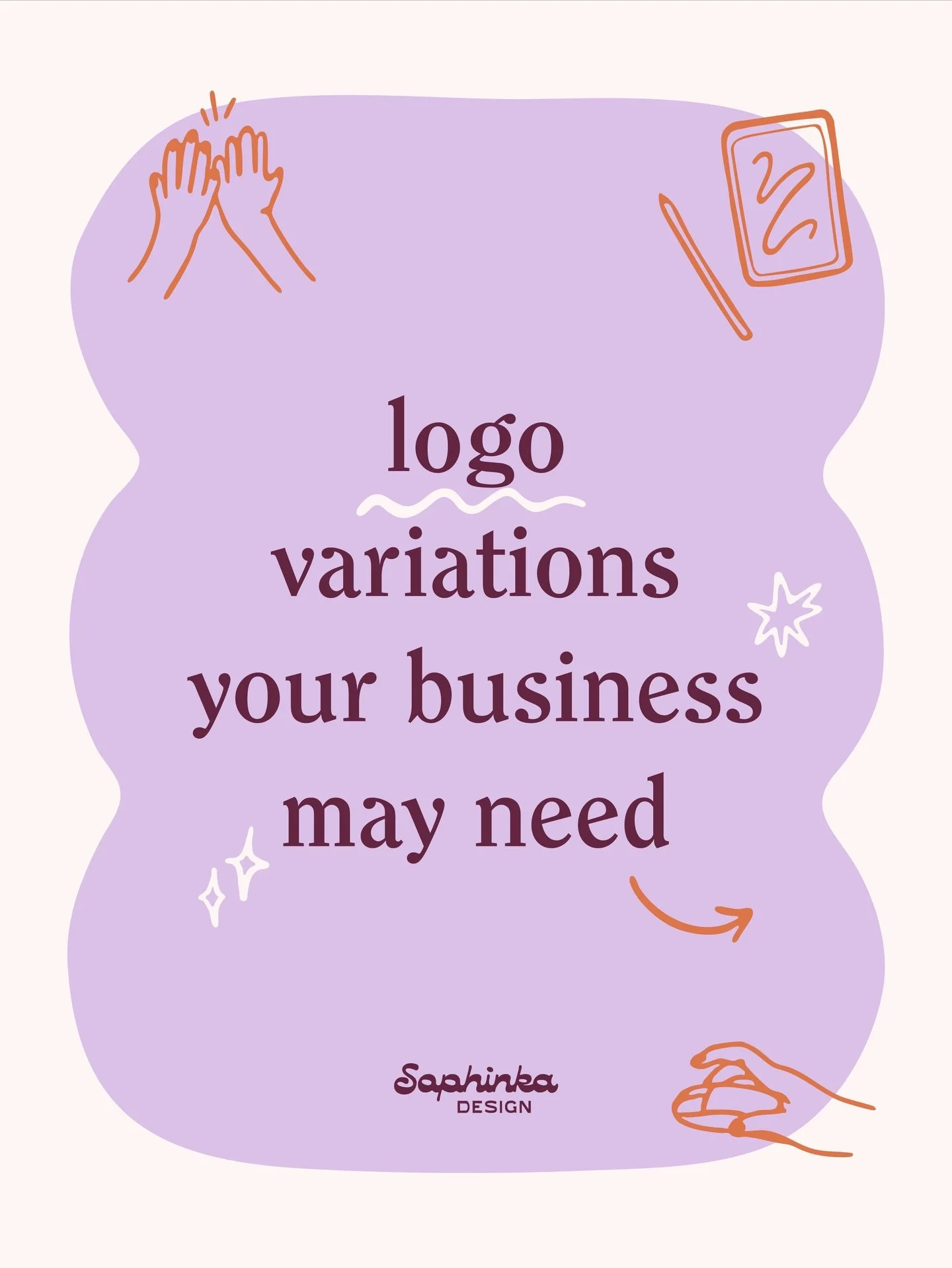 LOGOS 🪄 What kind of logos should a business have?
👉 swipe through to see what kind of logos you should have for your business OR you should be creating for your clients! ✨

If you want your brand to be official, you absolutely should have multiple