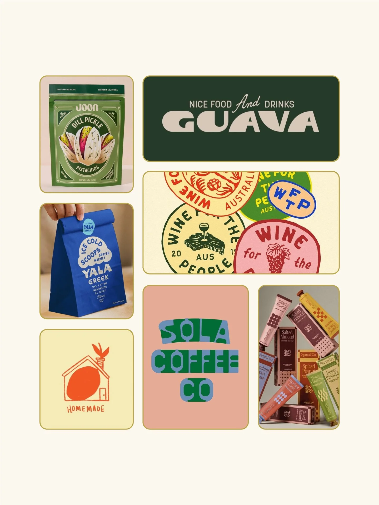 ✴️ a random little moodboard of all the things that I&rsquo;ve enjoyed looking at recently ❇️

swipe for a more detailed view &amp; for the credits 🧡

✶
brand identity designer, graphic design, bold brand, inspiration, mood board, creative content, 