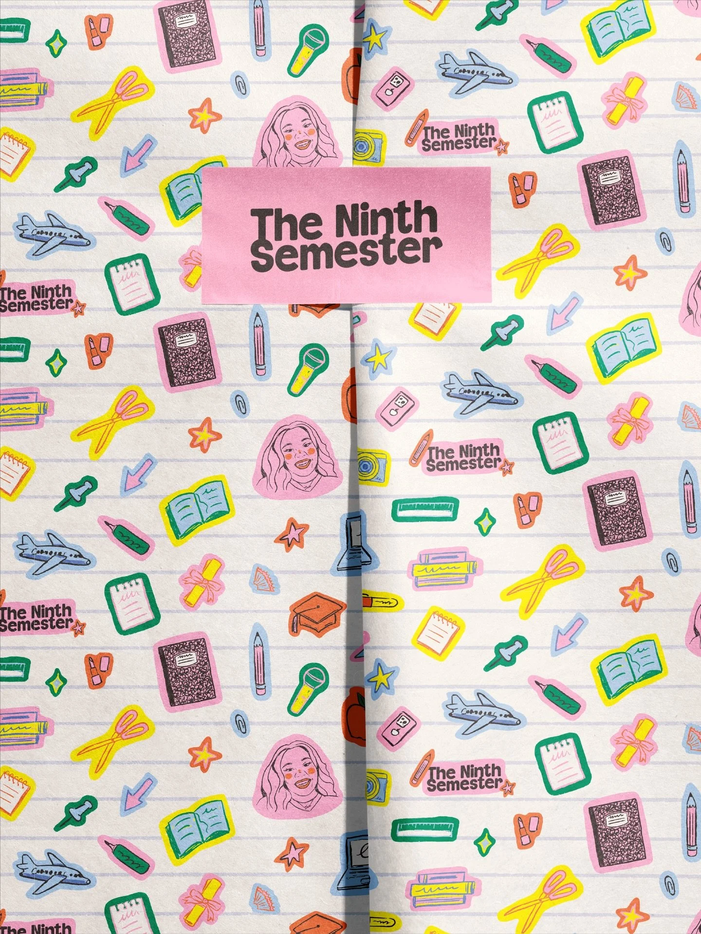 full brand reveal for @theninthsemester I loveeee how this brand turned out, working with Jade was such a lovely experience and I can&rsquo;t wait to see how this brand continues developing!! 🌟🎓✏️📗📌 our main goal with this brand identity was to c