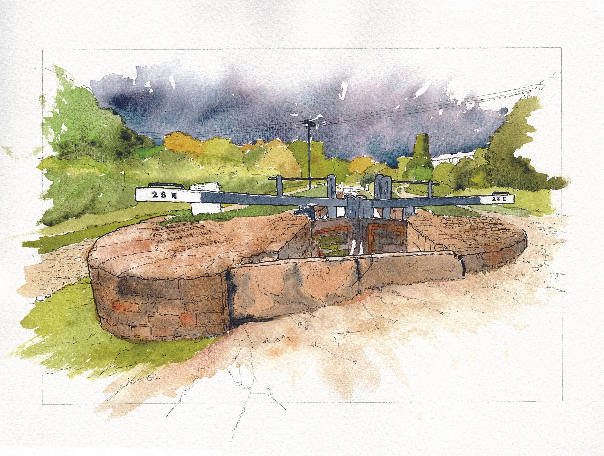 Lock 28E, Huddersfield Narrow Canal