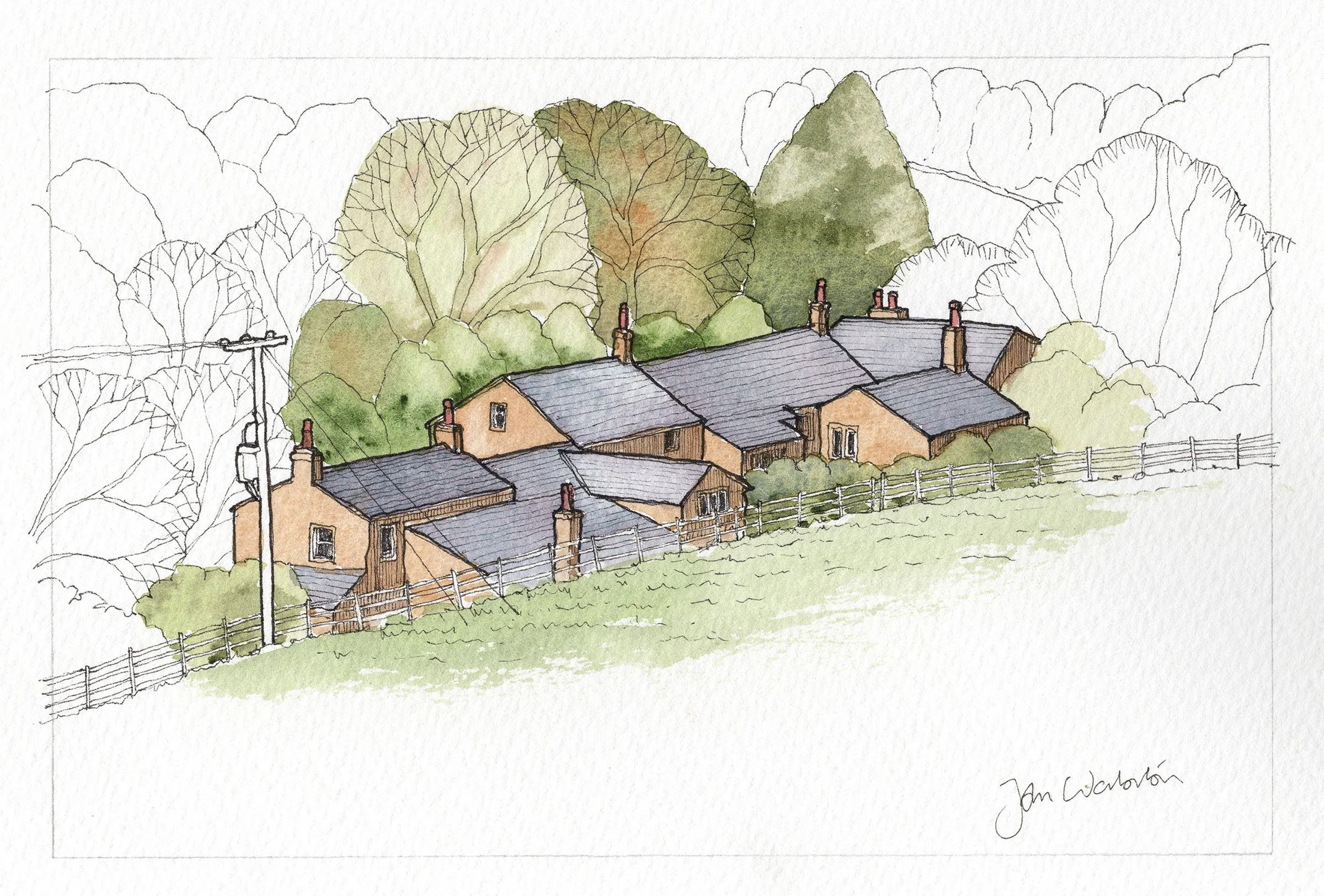 Clough Cottages, Merrydale