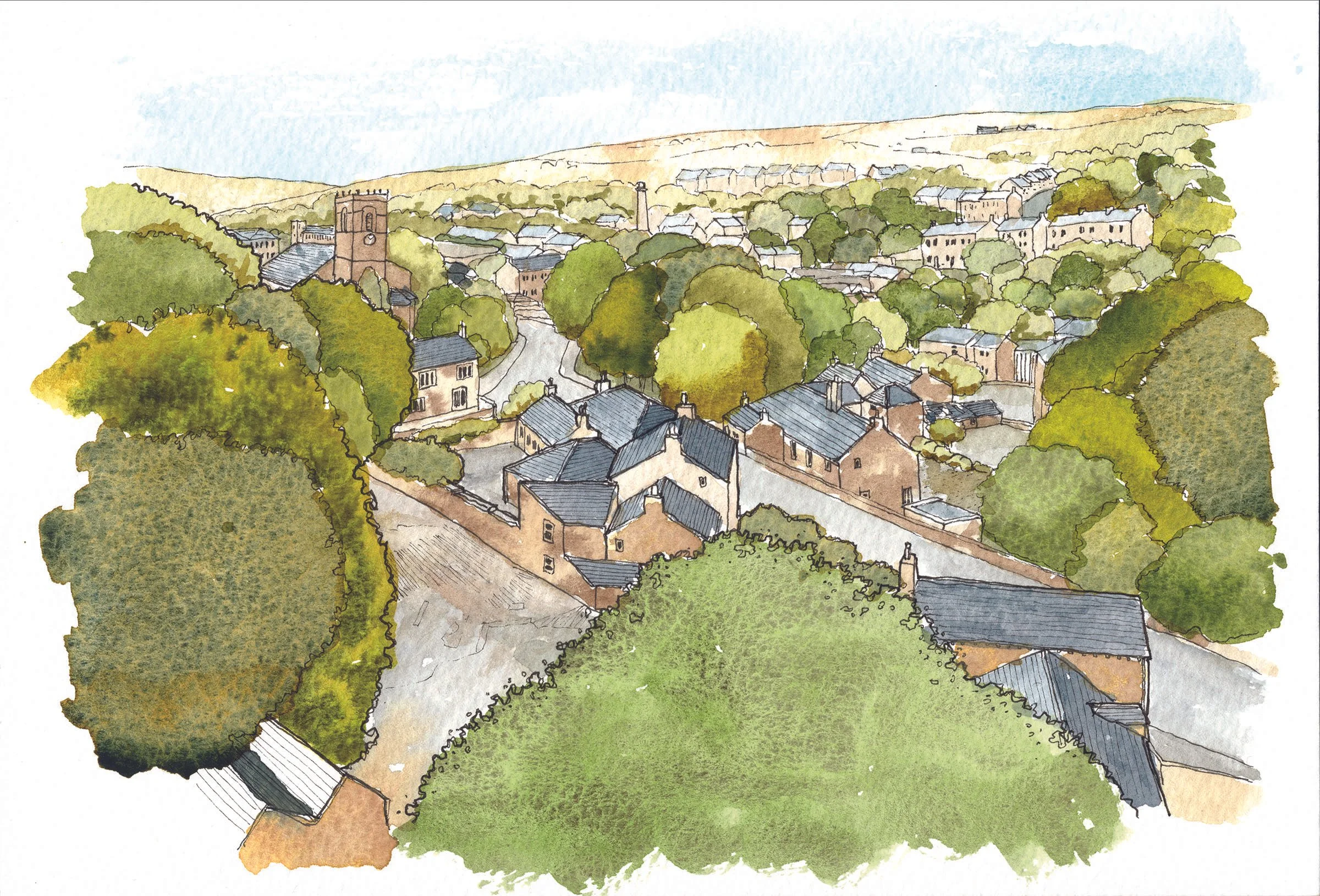 Slaithwaite, Colne Valley