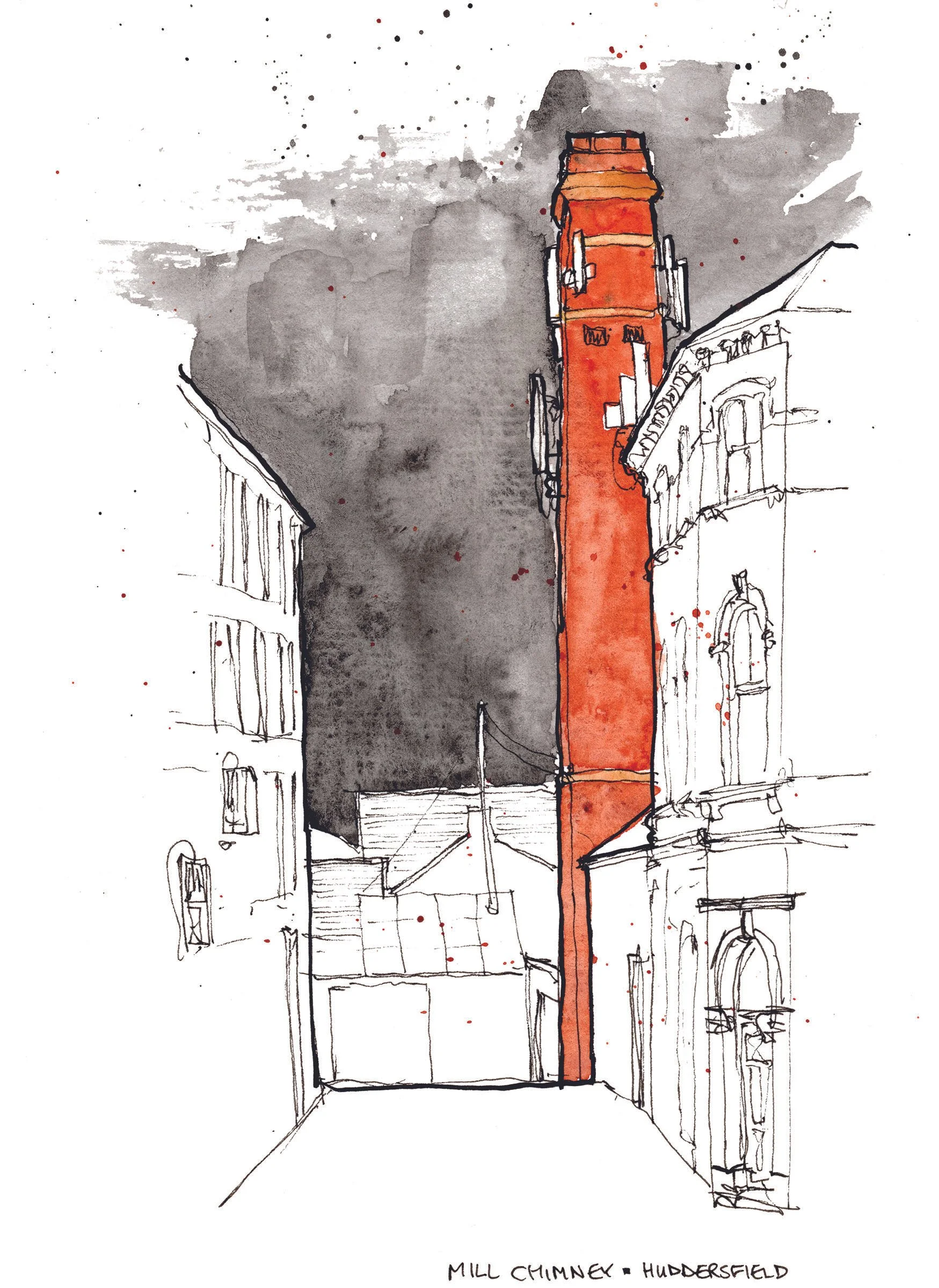 Chimney, Huddersfield