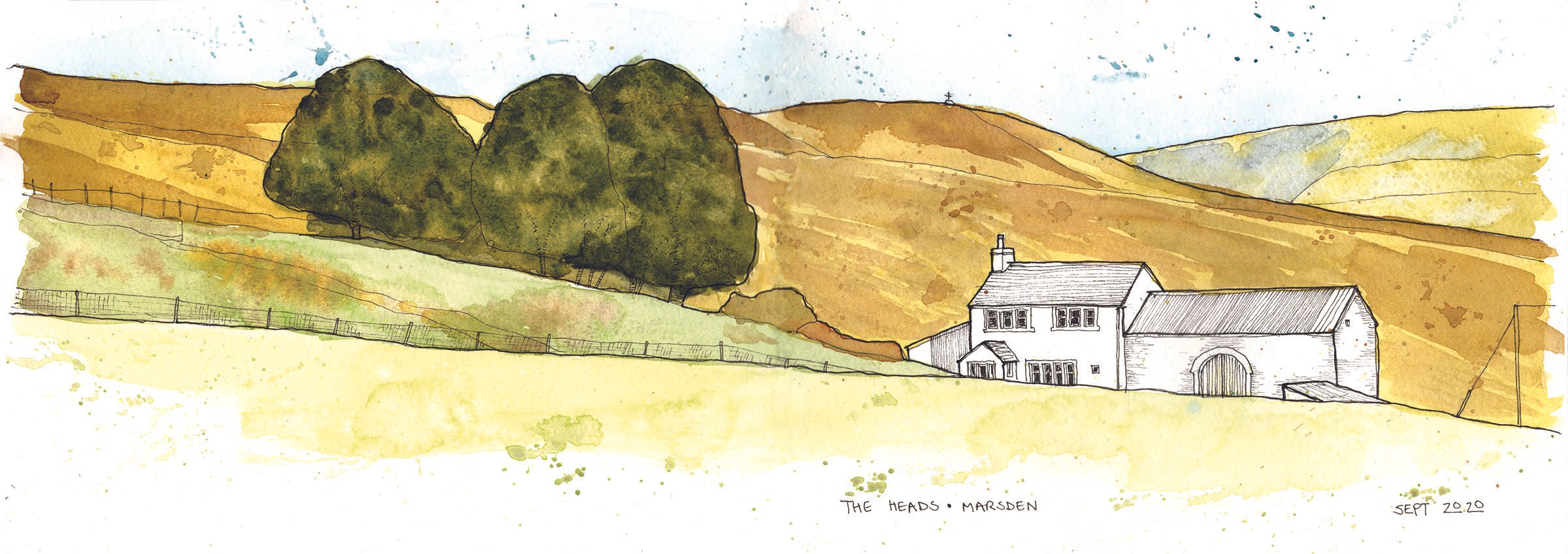 Ing Head, above Marsden