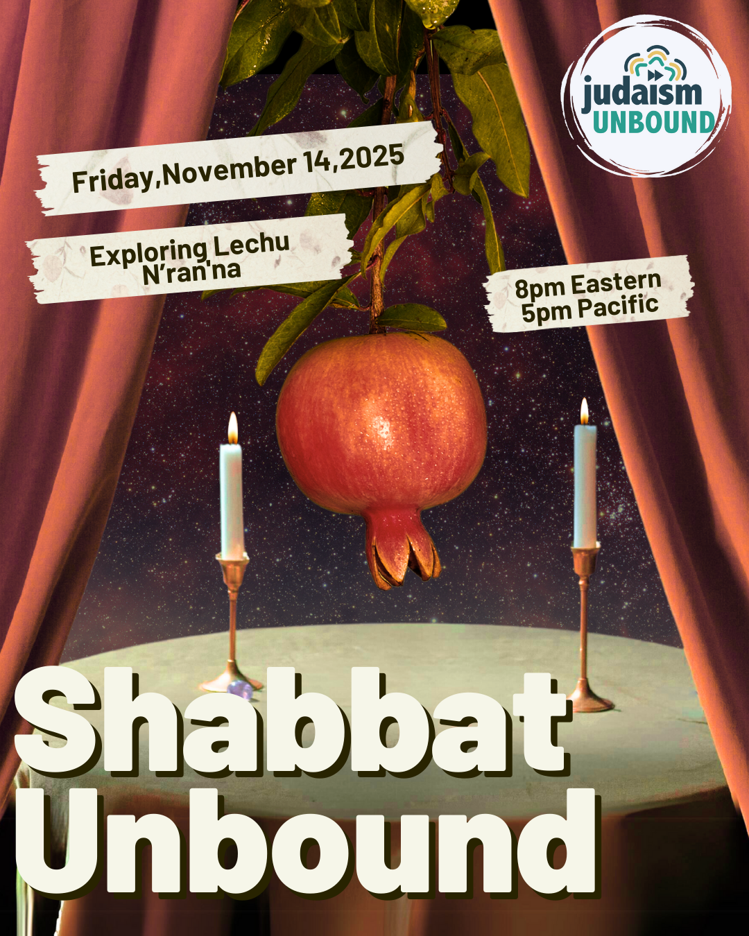 Shabbat Unbound: Lechu N’ran'na