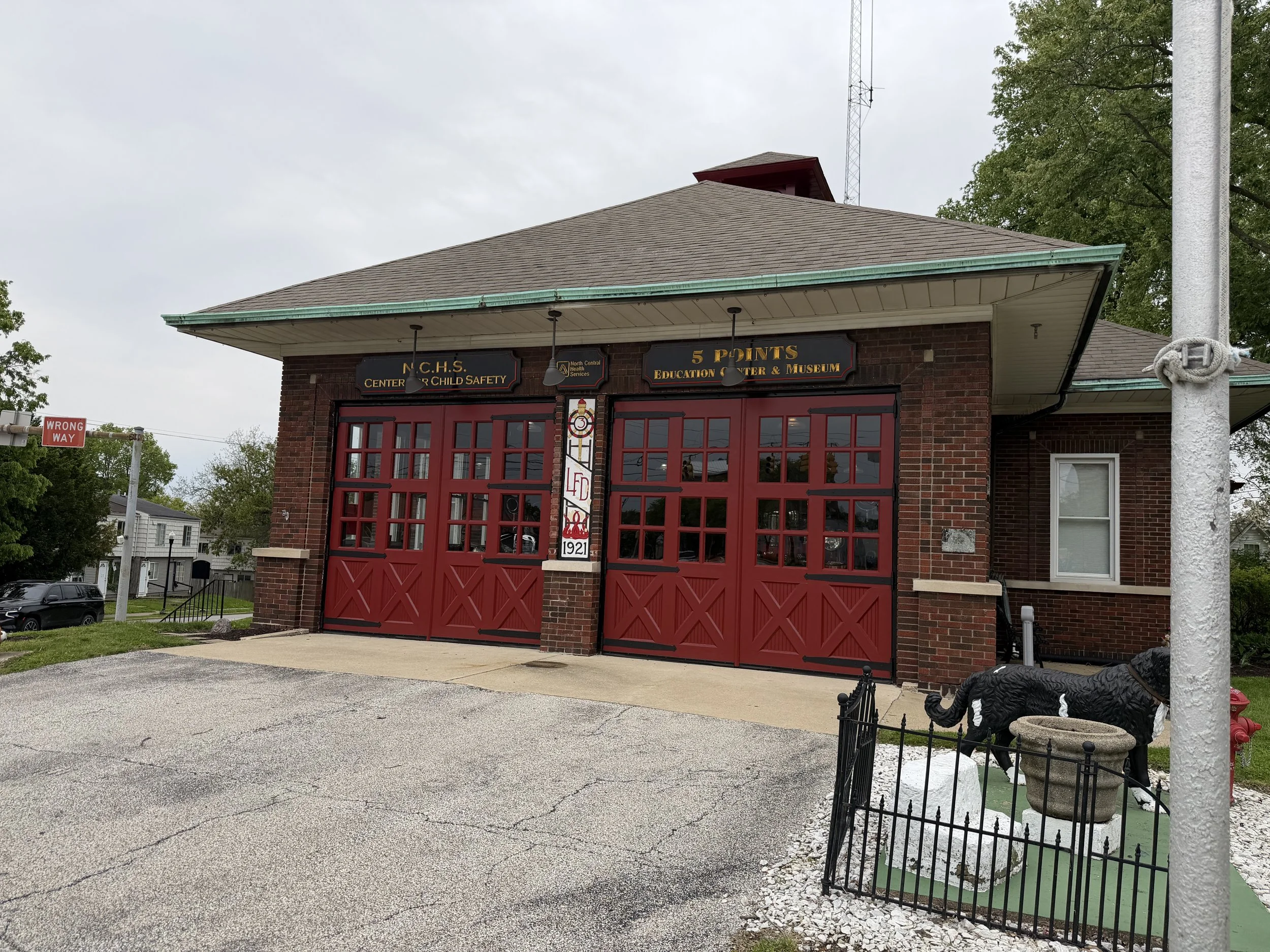 Exterior Bay Door Reconstruction at Lafayette's Five Point Fire Station