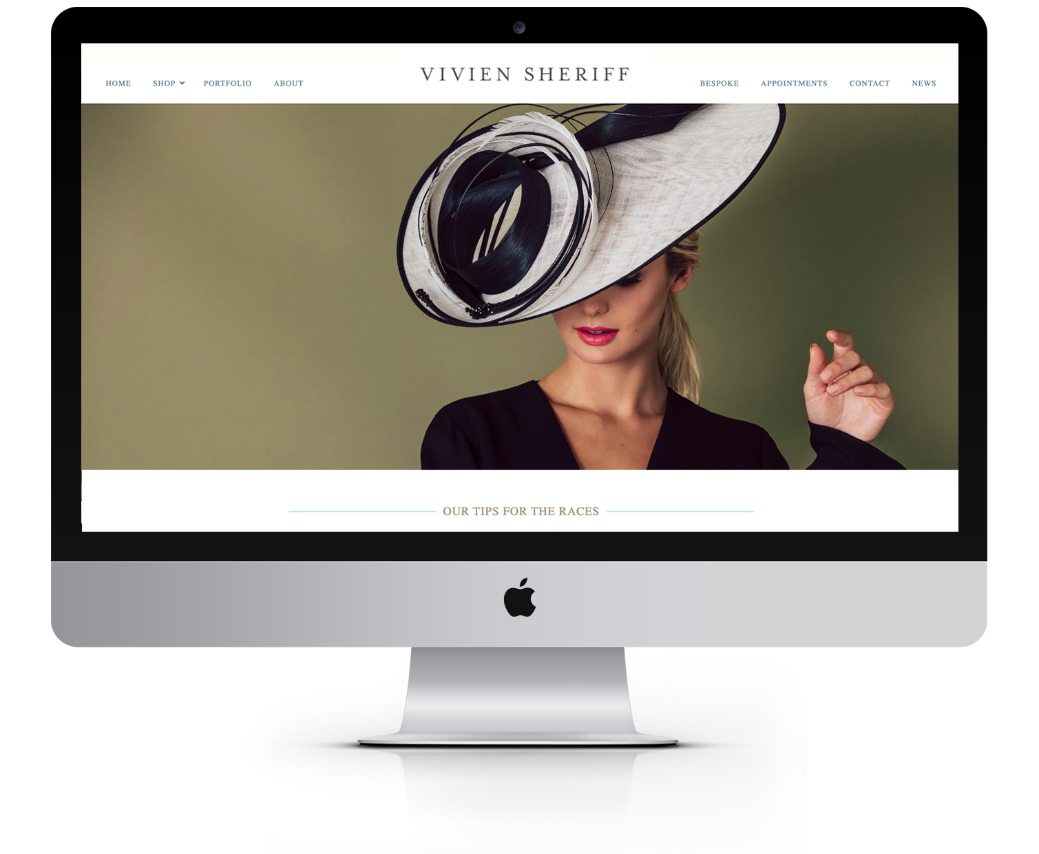Vivien Sheriff - ecommerce website