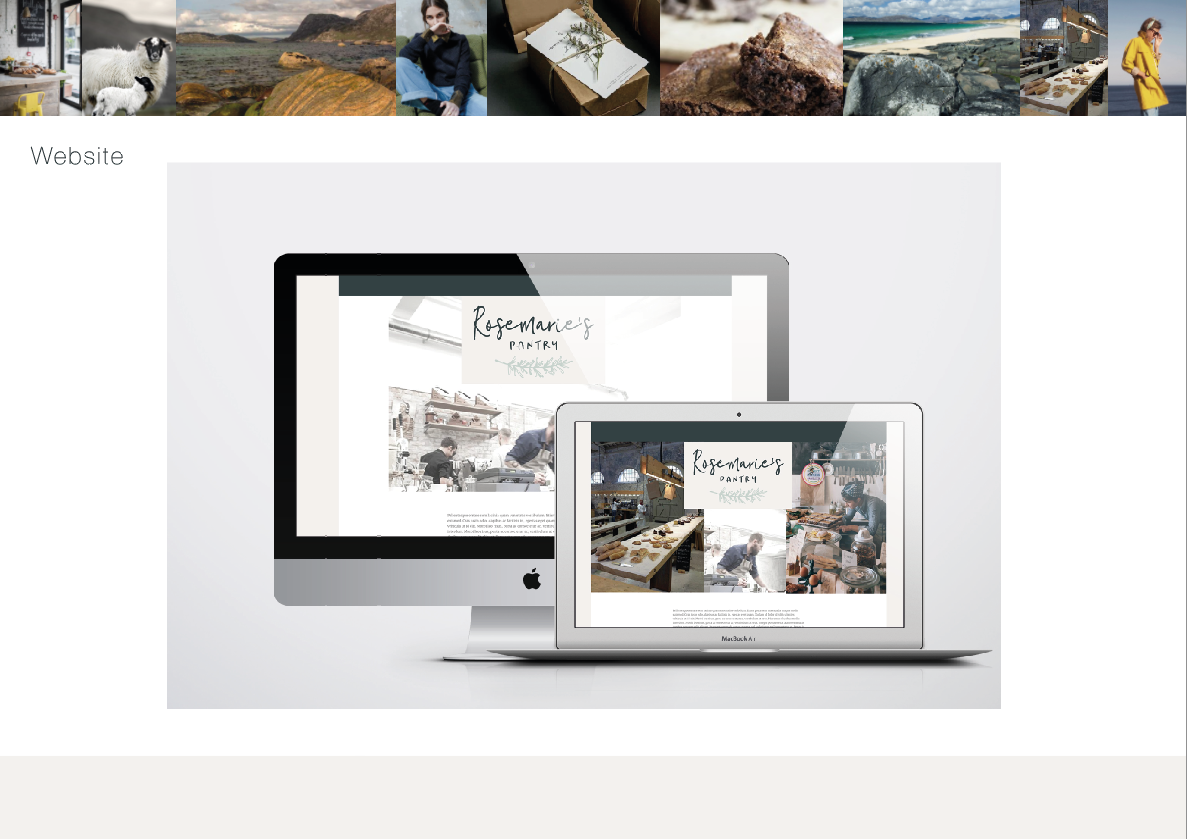 Website ideas - initial concept visualisation