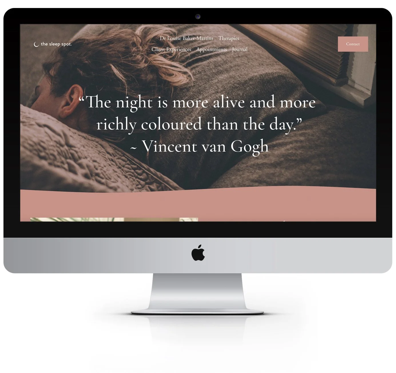 The Sleep Spot - website 
