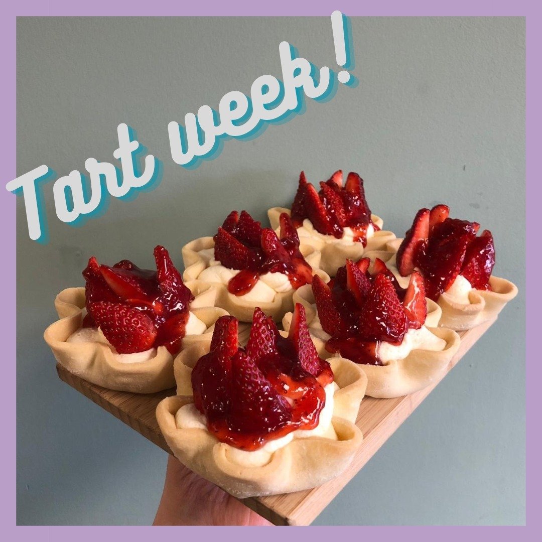 We know what you&rsquo;re thinking&hellip; Where is pastry week and why do you think you can replace it with tarts?

Our pastry butter supplier increased the cost by nearly 50% which means it isn&rsquo;t a feasible option for us. While we try to sour