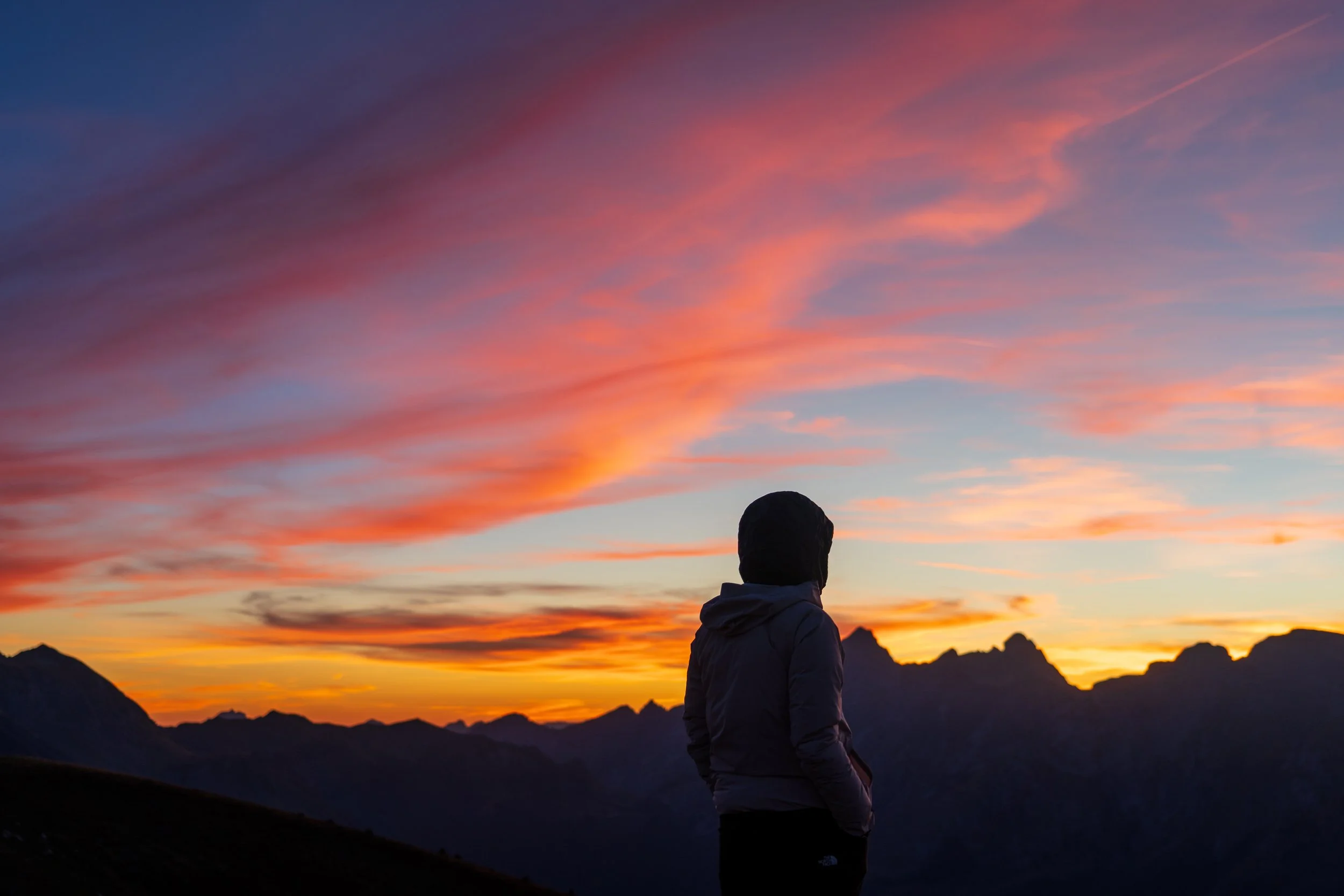 Coucher de soleil Aravis
