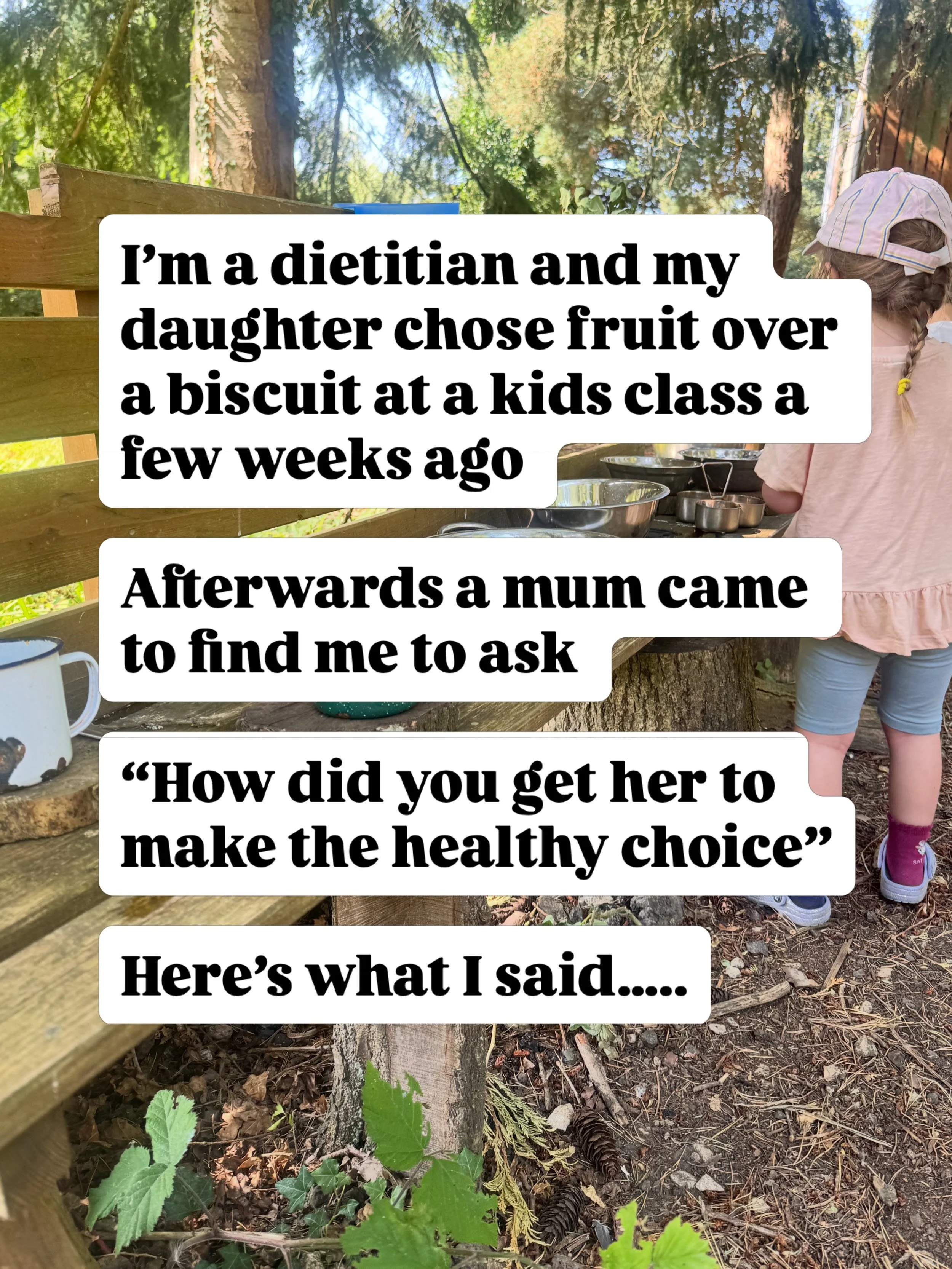 I know there can be a huge amount of fear and confusion about how to manage certain foods with our kids, and managing sweeter or &lsquo;treat&rsquo; foods comes up a lot. There are big headlines, fear mongering and finger pointing messages than can r