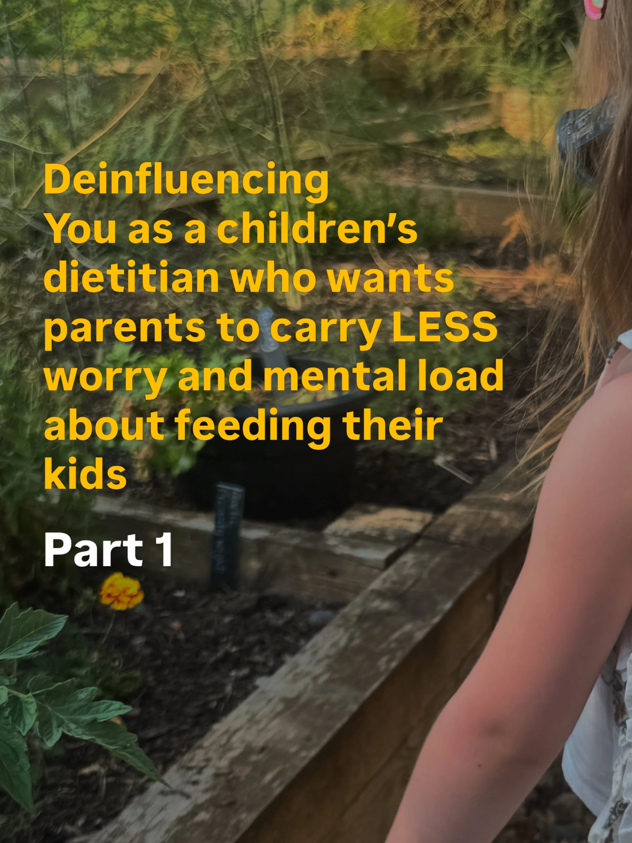 I&rsquo;ve seen these posts from other professionals so about time I started a Deinfluencing series of my own!

I can honestly say that in 16 years of working directly with families, the levels of worry, anxiety, confusion and contradictions parents 