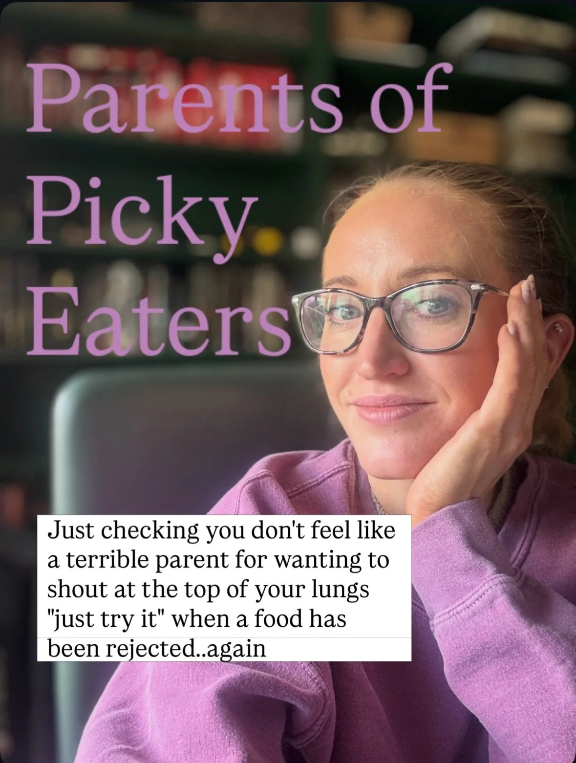 There is special kind of mental load reserved for patents of picky/avoidant/fussy eaters 

I know and see the impact, second guessing and mental load parents of fussy or avoidant eaters carry every day.

So much about food refusal in children is over