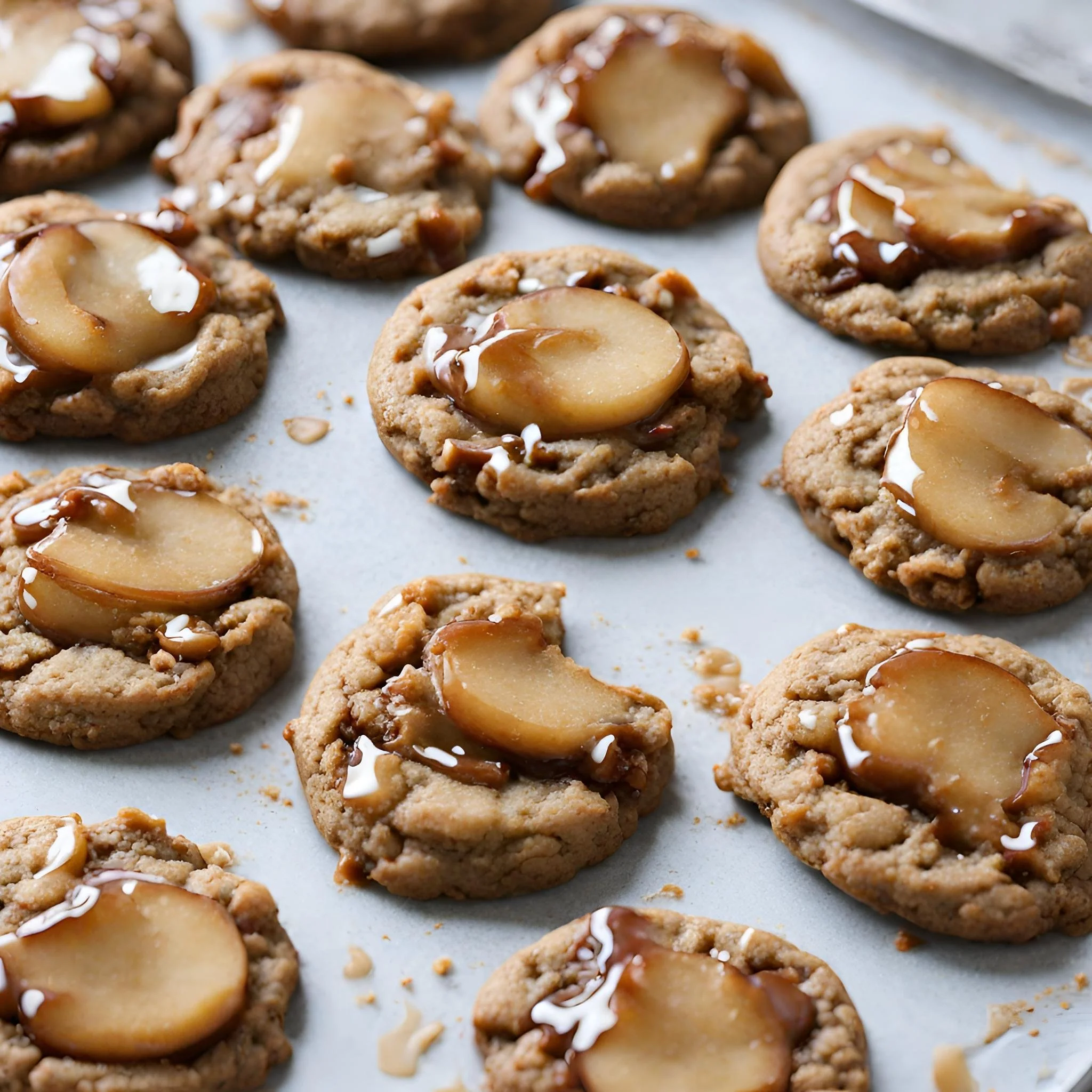 sticky toffee apple cookies - an allergy child friendly recipe by Lucy Upton children's dietitian