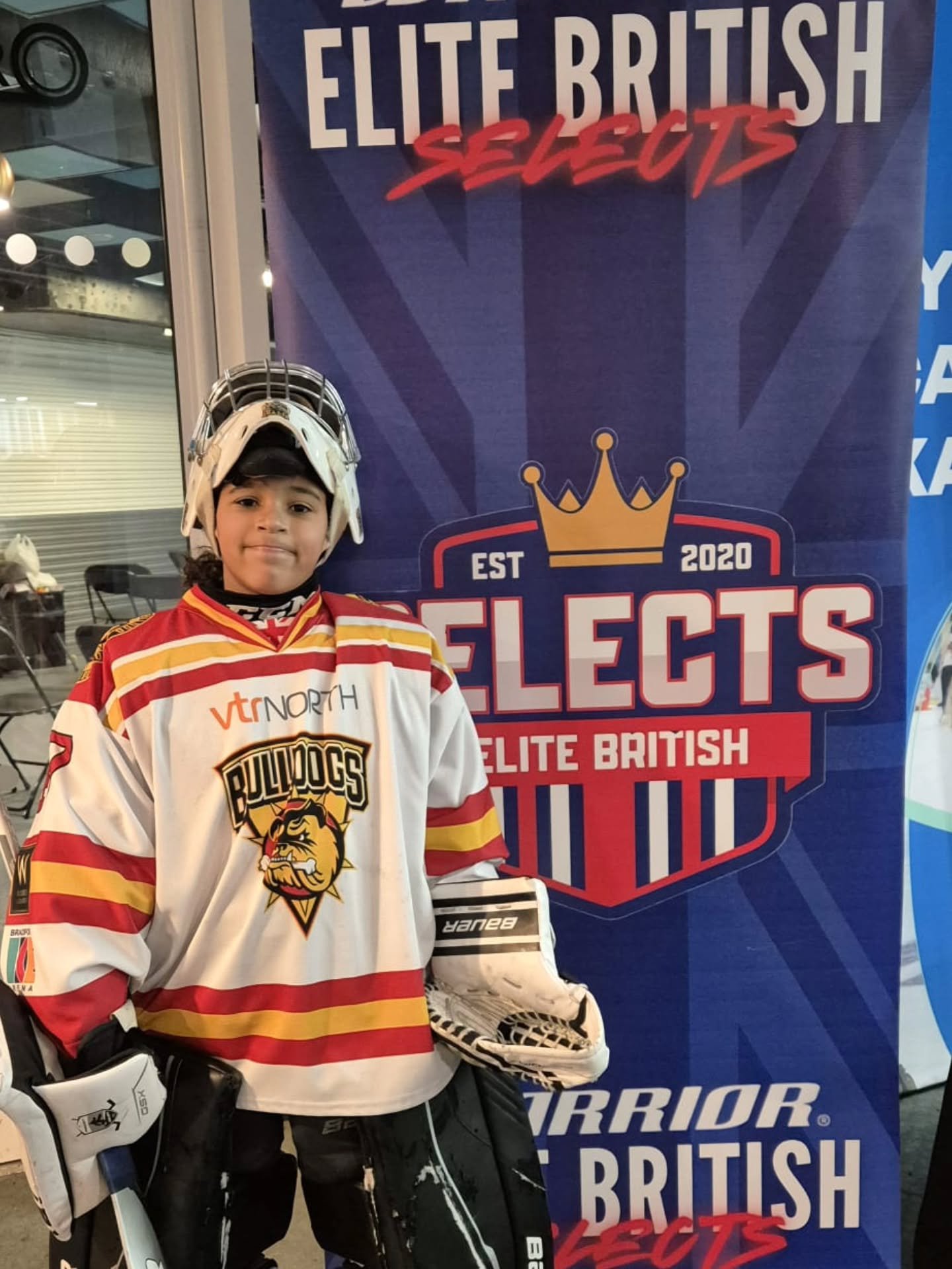 Time for a Bulldogs shout out for another of our Under-10 players - nettie Parker Livingstone - who is currently smashing it down in Nottingham as he takes part in the latest @elitebritishselects training camp! 🏒💪👏 

#letsgobulldogs🏒 
#onceabulld