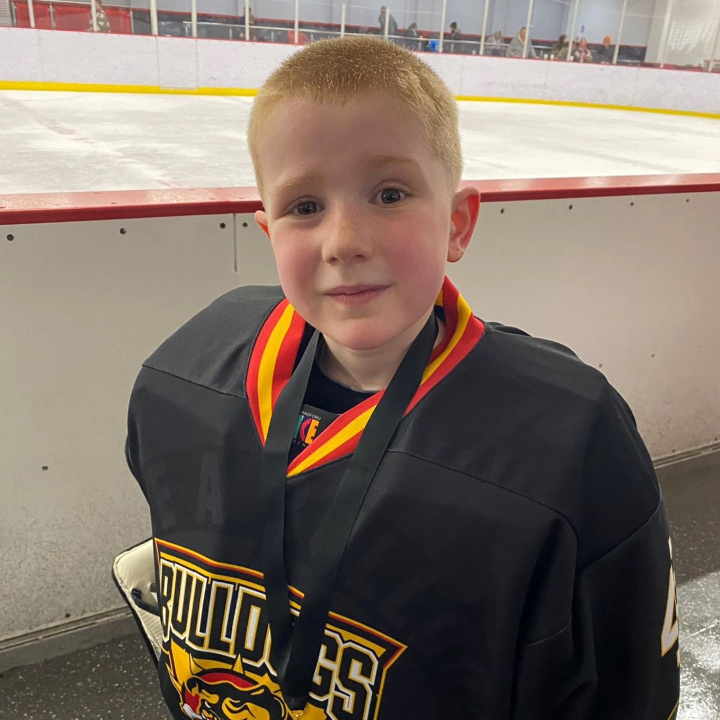 𝗝𝘂𝗻𝗶𝗼𝗿 𝗥𝗲𝘃𝗶𝗲𝘄!

Bradford Bulldogs&rsquo; Under-14s produced a battling performance on the road at Whitley Bay - but couldn&rsquo;t prevent a 6-2 defeat. 

The hosts took a 3-0 first period lead through a Denys Miniallo, the lead increasin