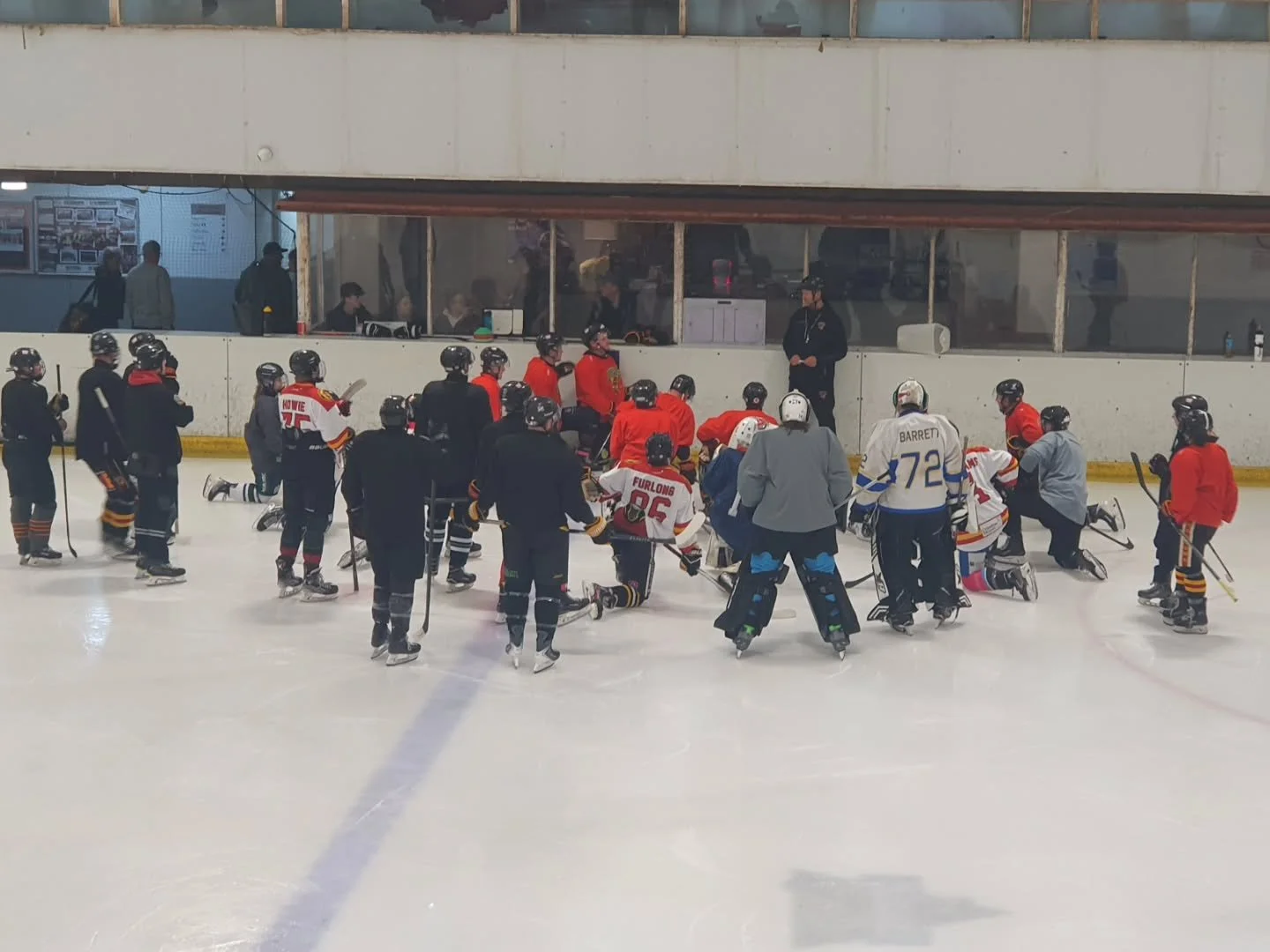 It was a competitive and fast pace to Wednesday night&rsquo;s first Bulldogs&rsquo; player trial at The Pound - player-coach Dave Williams and his coaching team casting a critical eye over those below on the ice, who were put through their paces by B