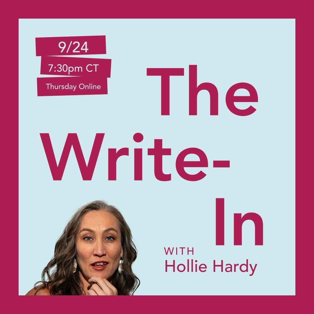 The Write-In with Hollie Hardy—9-24-26