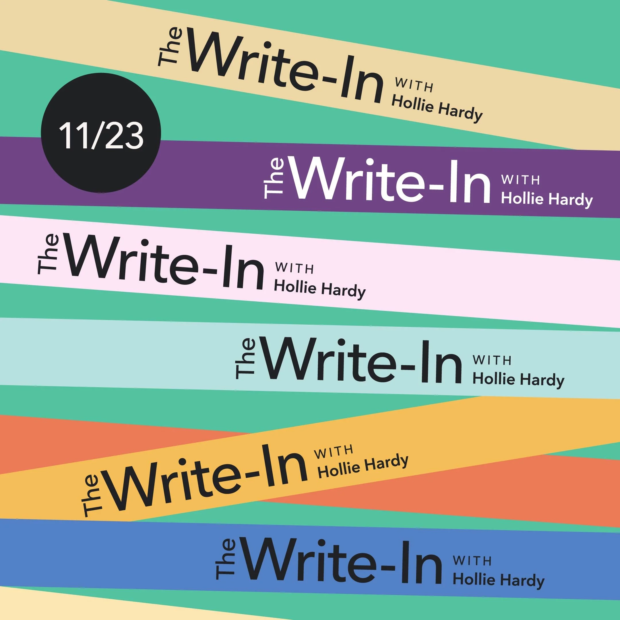 The Write-In with Hollie Hardy—11-23-25